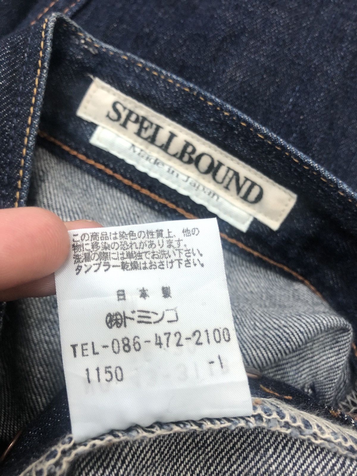 Spellbound Rare SPELLBOUND Japan Pocket Tactical Flare Denim Size US 30 / EU 46 - 9 Thumbnail