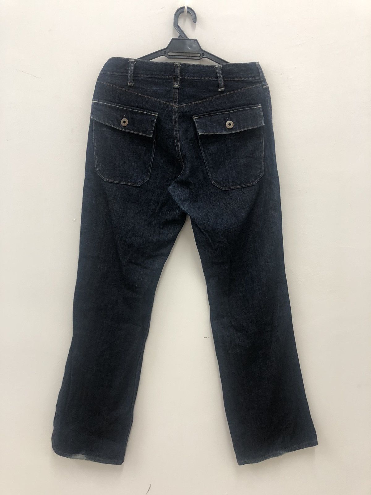 Spellbound Rare SPELLBOUND Japan Pocket Tactical Flare Denim Size US 30 / EU 46 - 5 Thumbnail