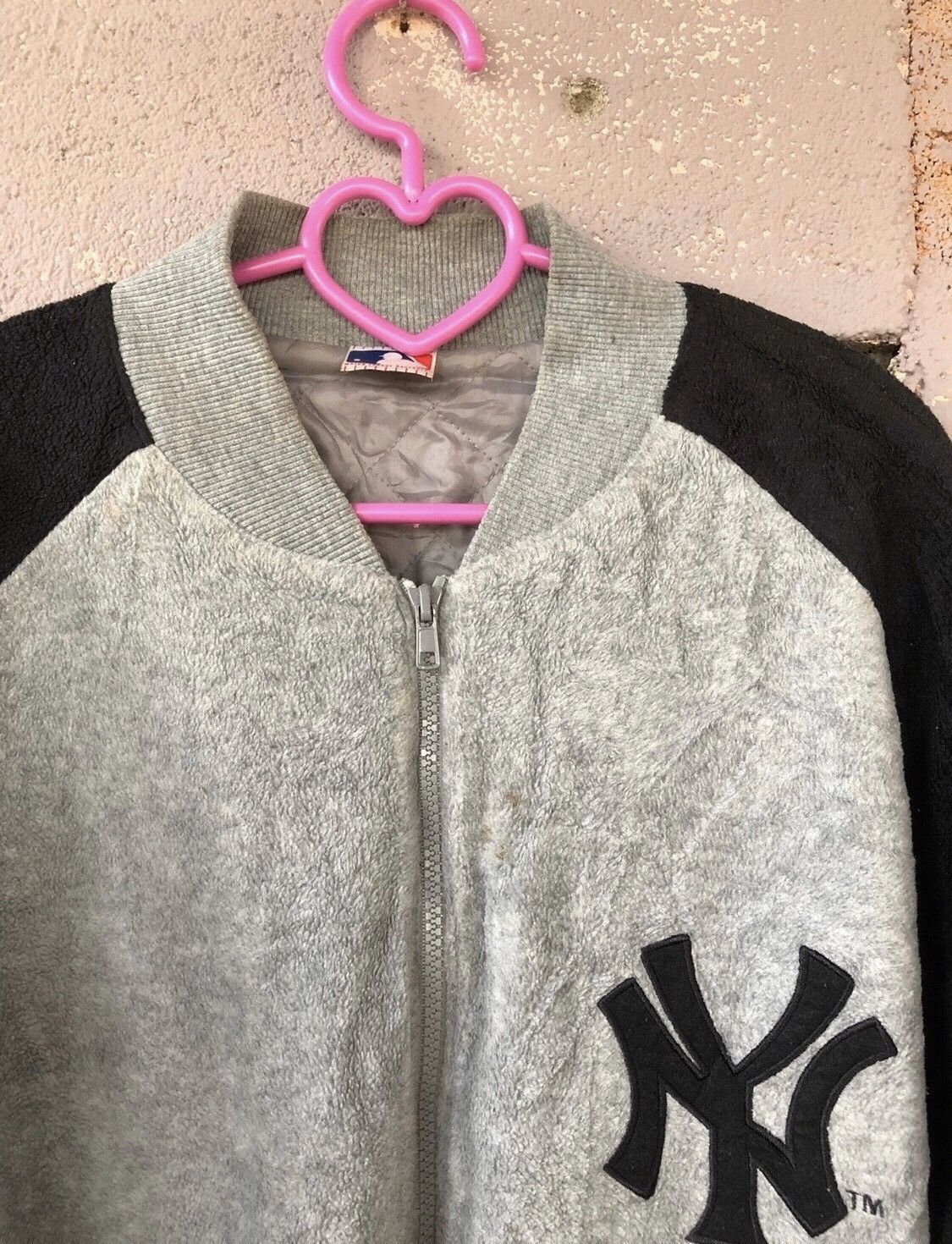 New York Yankees Rare 90s Vintage NEW YORK YANKEES Baseball Bomber Jacket Size US M / EU 48-50 / 2 - 2 Thumbnail