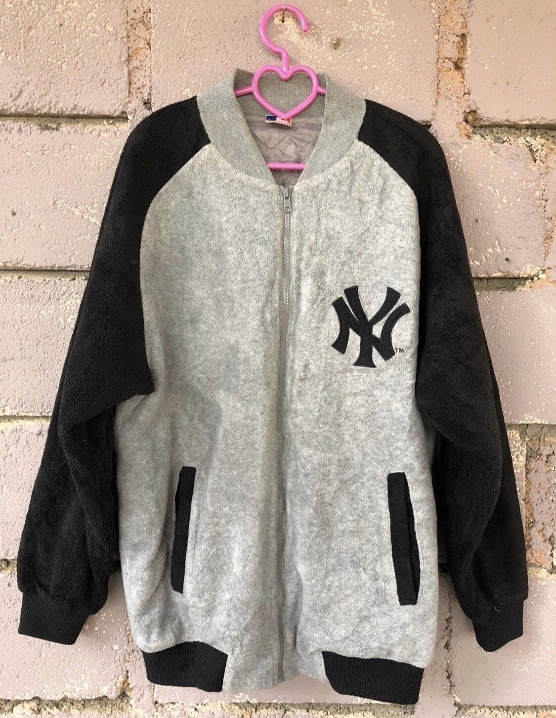 New York Yankees Rare 90s Vintage NEW YORK YANKEES Baseball Bomber Jacket Size US M / EU 48-50 / 2 - 1 Thumbnail