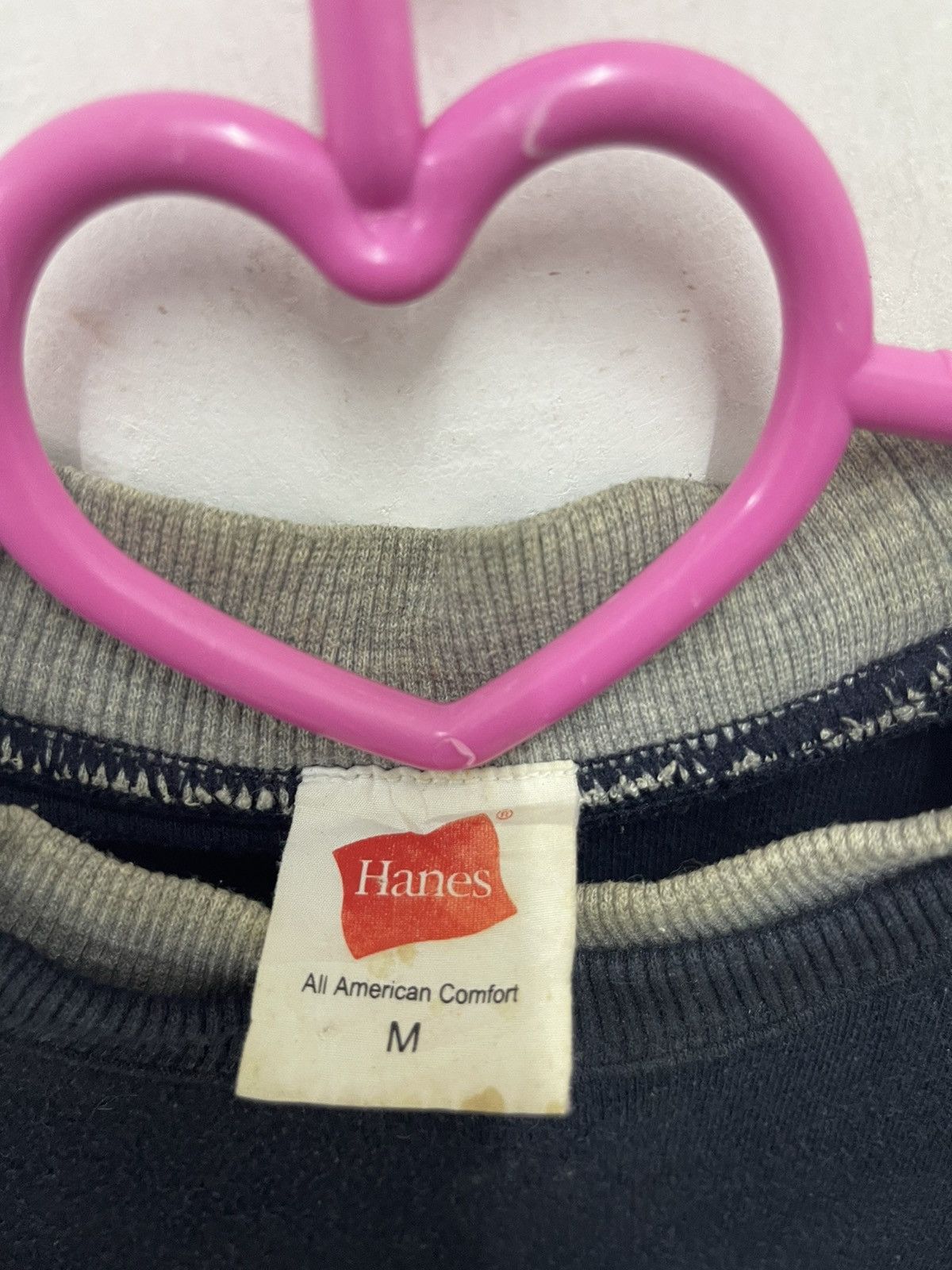 Hanes Rare Vintage HANES American Spirit Spell Out Sweatshirt Size US M / EU 48-50 / 2 - 3 Thumbnail