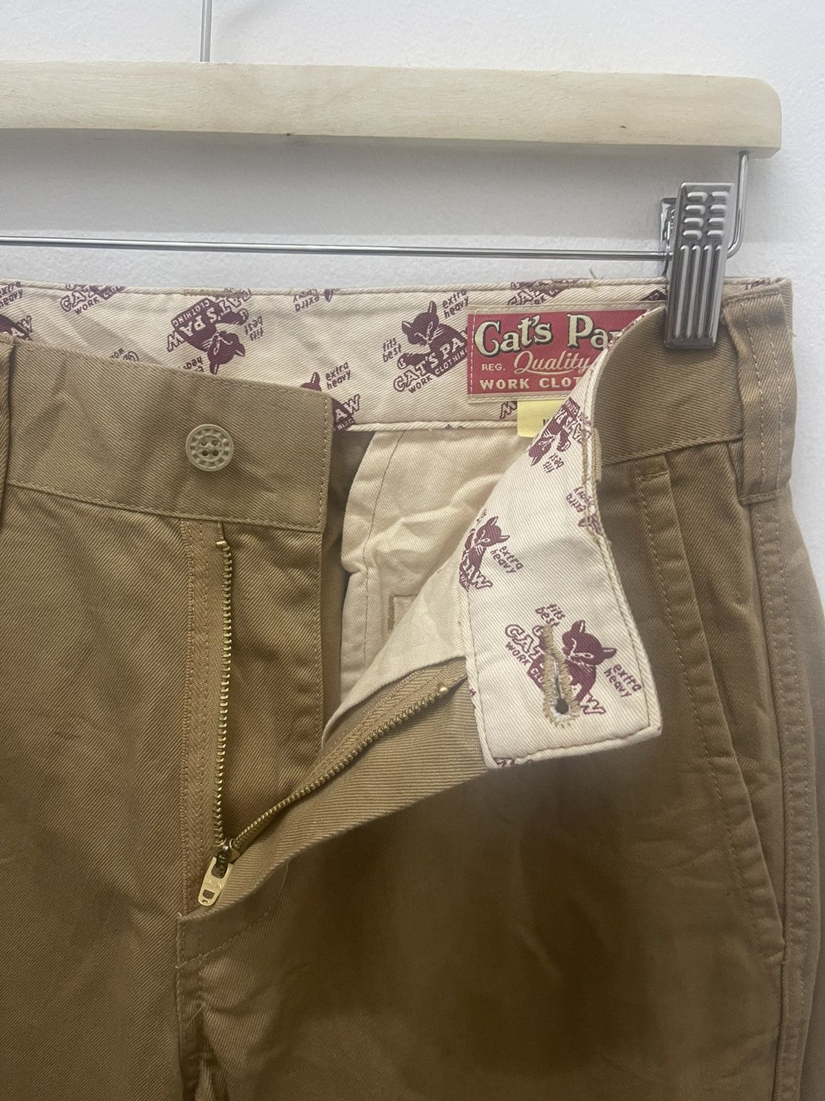 CAT'S PAW Rare Vintage CAT’S PAW Sugar Cane Toyo Enterprise Talon Pant Size US 29 - 6 Thumbnail