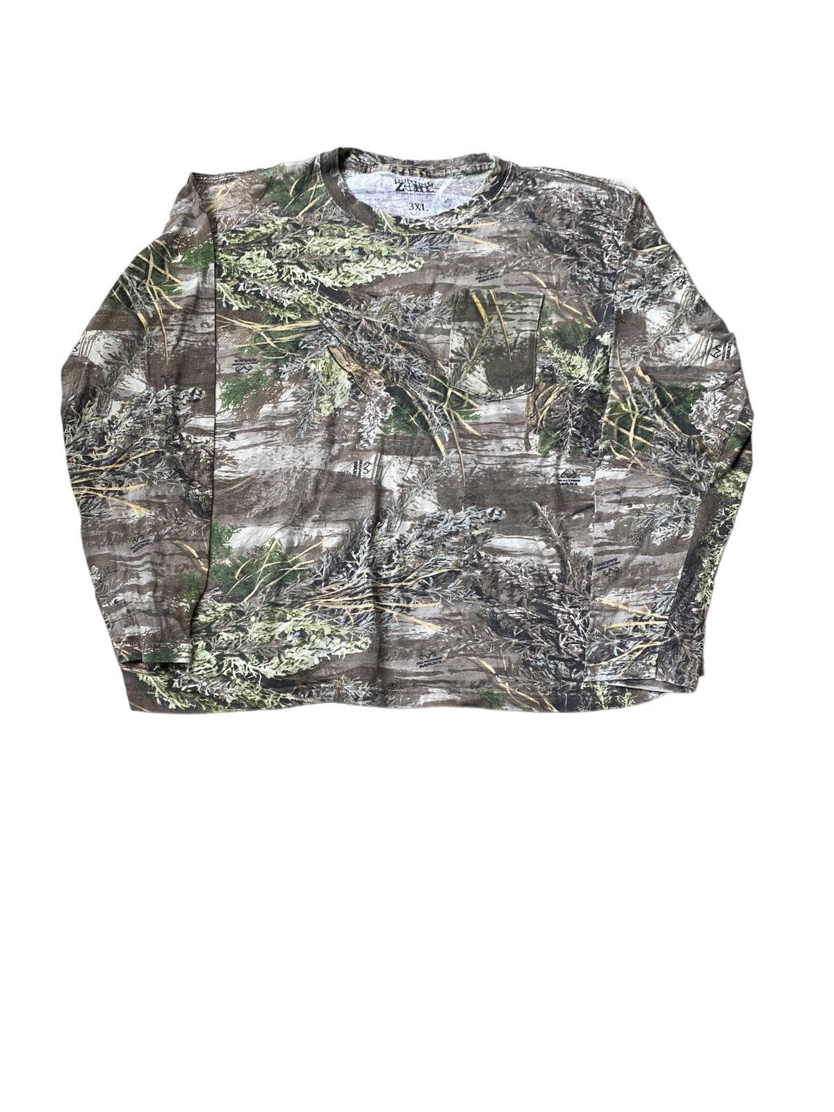 Vintage Vintage style baggy Realtree skater longsleeve T-shirt 1990s Size US XL / EU 56 / 4 - 1 Thumbnail