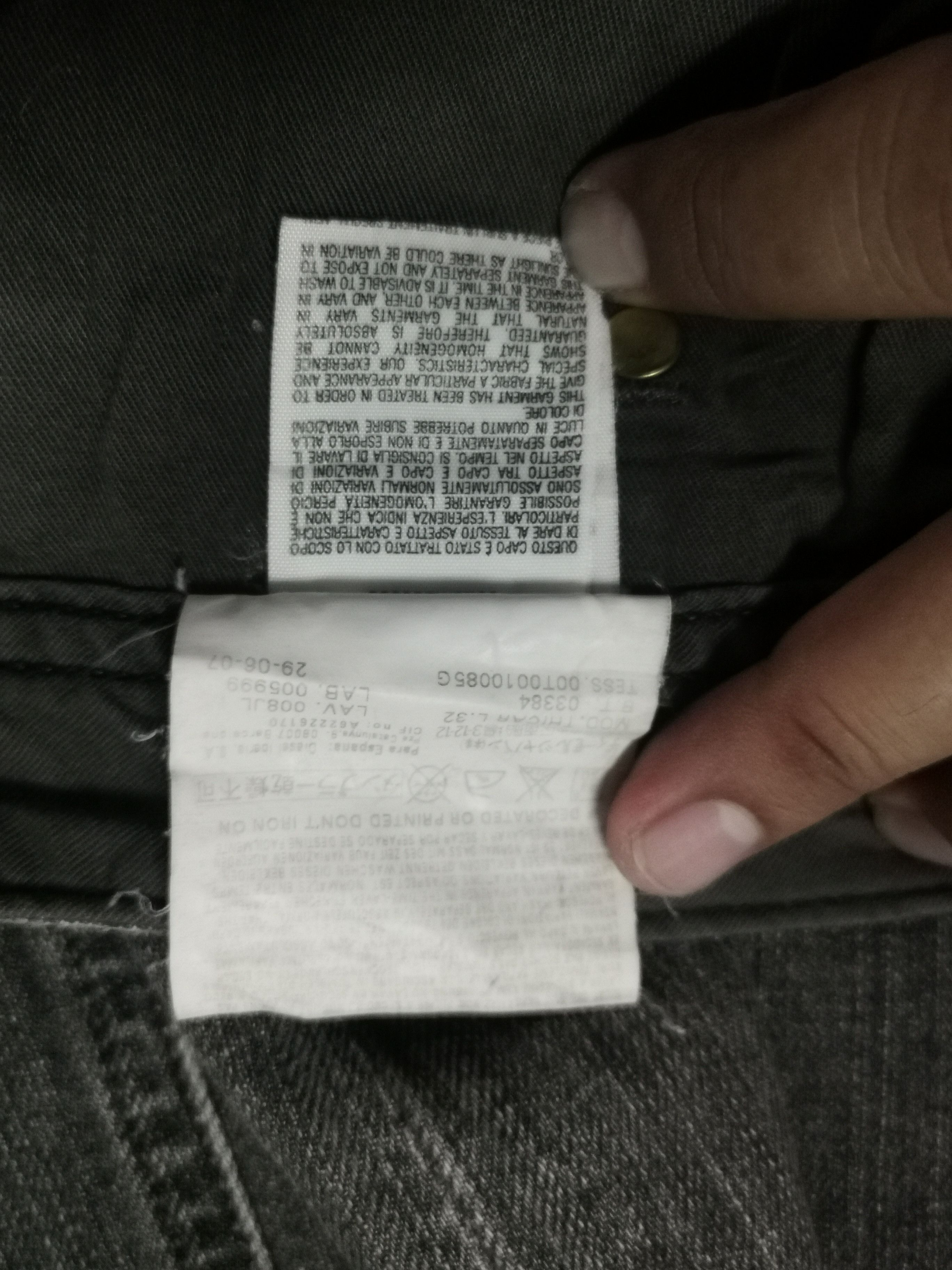 Diesel Diesel Industry Denim Size US 29 - 14 Thumbnail