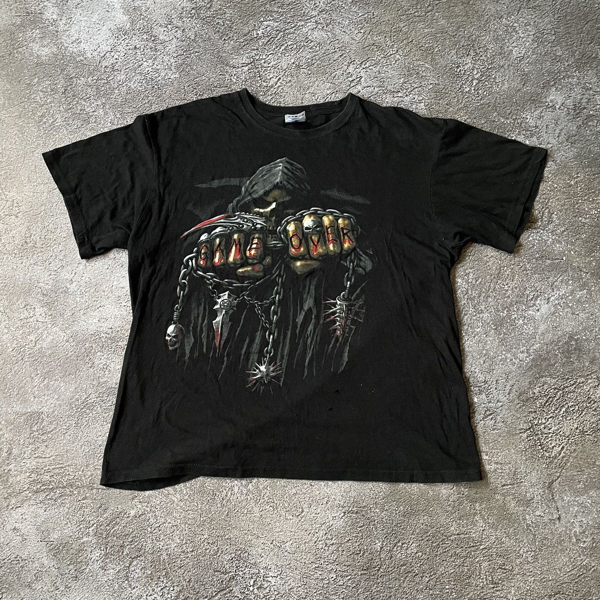 Vintage Vintage Y2K Graphic Tee Skull Horror Goth Dark Aesthetic S Size US S / EU 44-46 / 1 - 2 Thumbnail