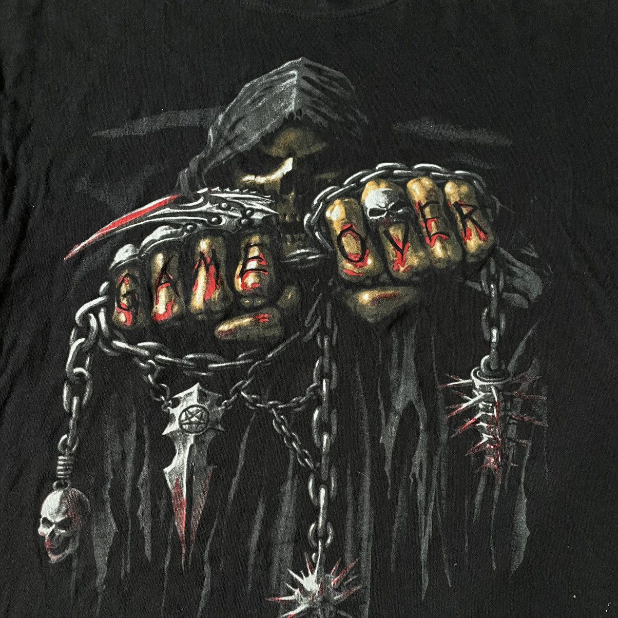 Vintage Vintage Y2K Graphic Tee Skull Horror Goth Dark Aesthetic S Size US S / EU 44-46 / 1 - 6 Thumbnail