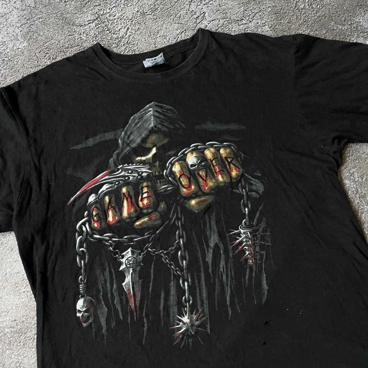 Vintage Vintage Y2K Graphic Tee Skull Horror Goth Dark Aesthetic S Size US S / EU 44-46 / 1 - 5 Thumbnail