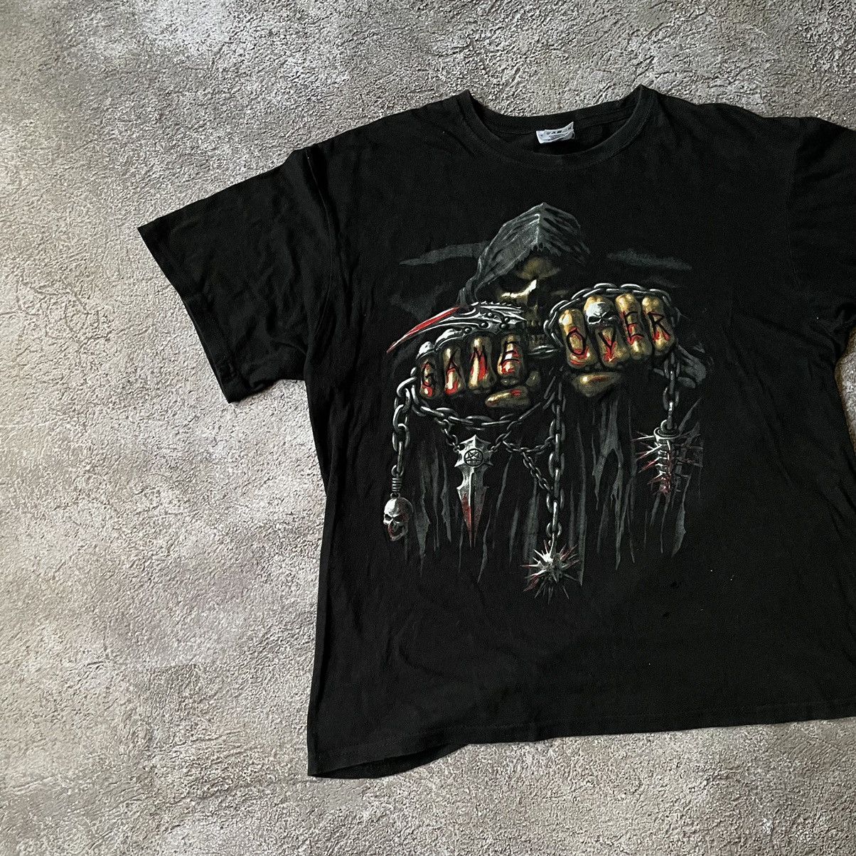 Vintage Vintage Y2K Graphic Tee Skull Horror Goth Dark Aesthetic S Size US S / EU 44-46 / 1 - 4 Thumbnail