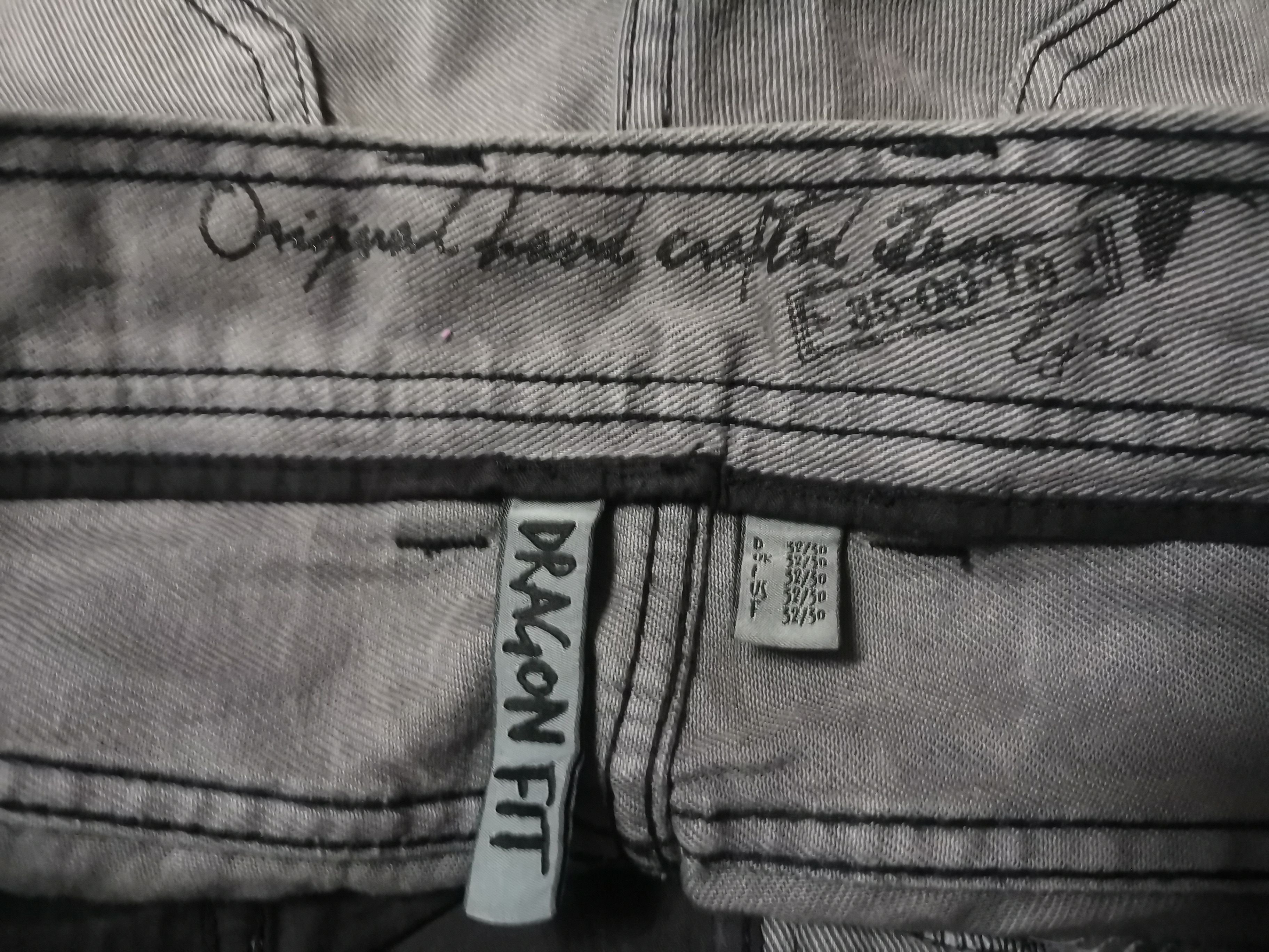 Esprit E.D.C 1998 Industrial Stamped Denim Size US 32 / EU 48 - 12 Thumbnail