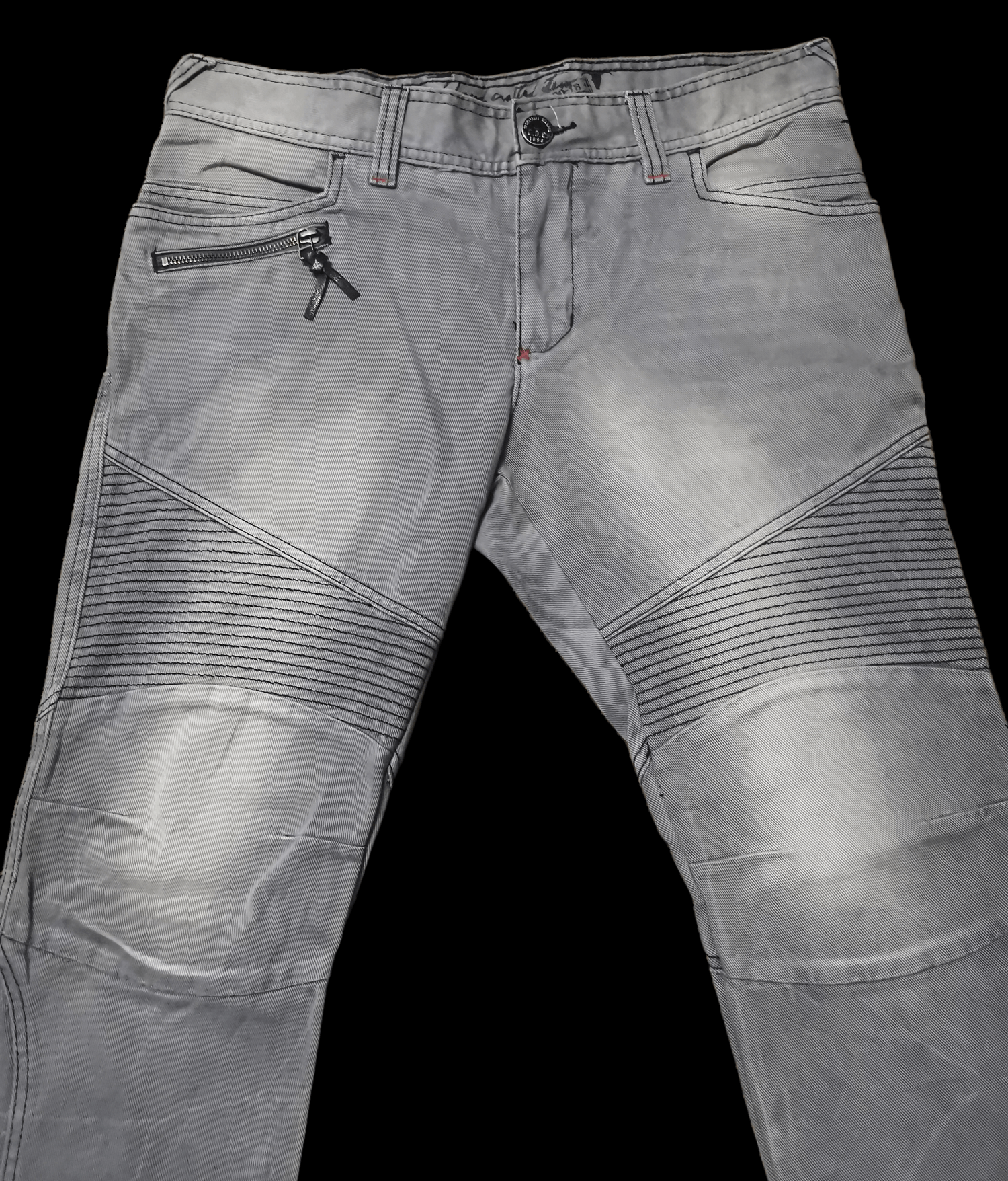 Esprit E.D.C 1998 Industrial Stamped Denim Size US 32 / EU 48 - 3 Thumbnail