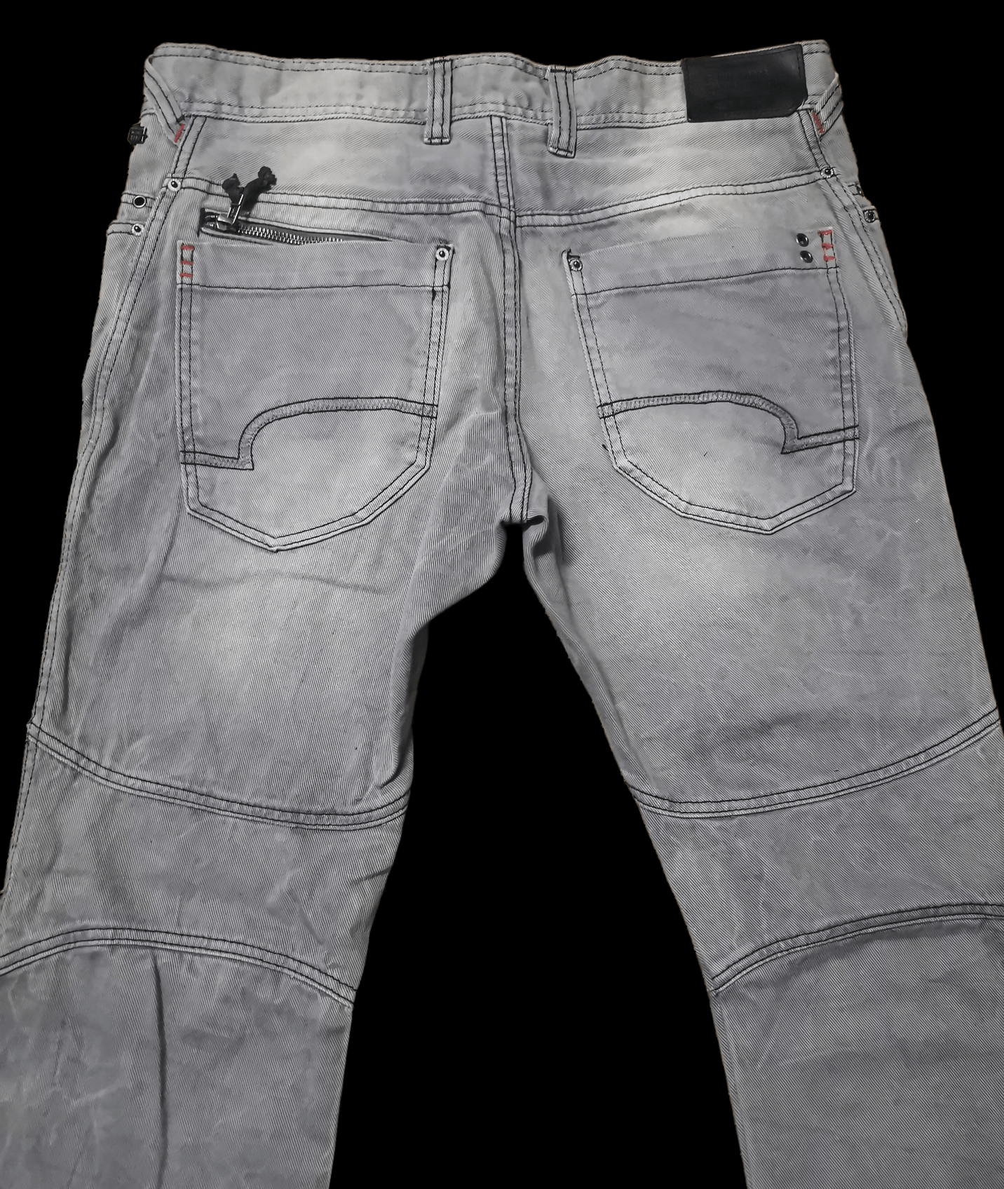 Esprit E.D.C 1998 Industrial Stamped Denim Size US 32 / EU 48 - 4 Thumbnail