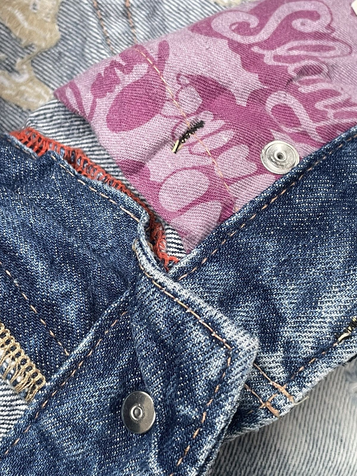 Japanese Brand RNA Slang Faded Distresed Denim Size US 32 / EU 48 - 17 Thumbnail