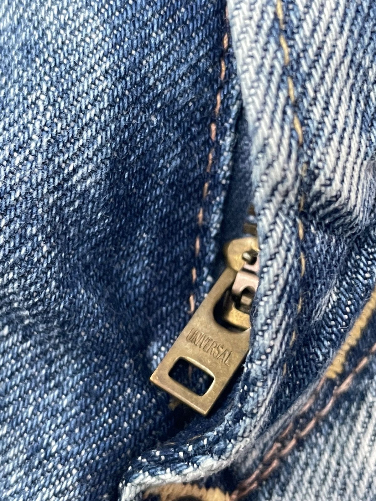 Japanese Brand RNA Slang Faded Distresed Denim Size US 32 / EU 48 - 18 Thumbnail
