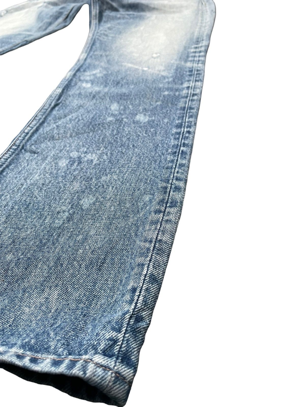 Japanese Brand RNA Slang Faded Distresed Denim Size US 32 / EU 48 - 4 Thumbnail