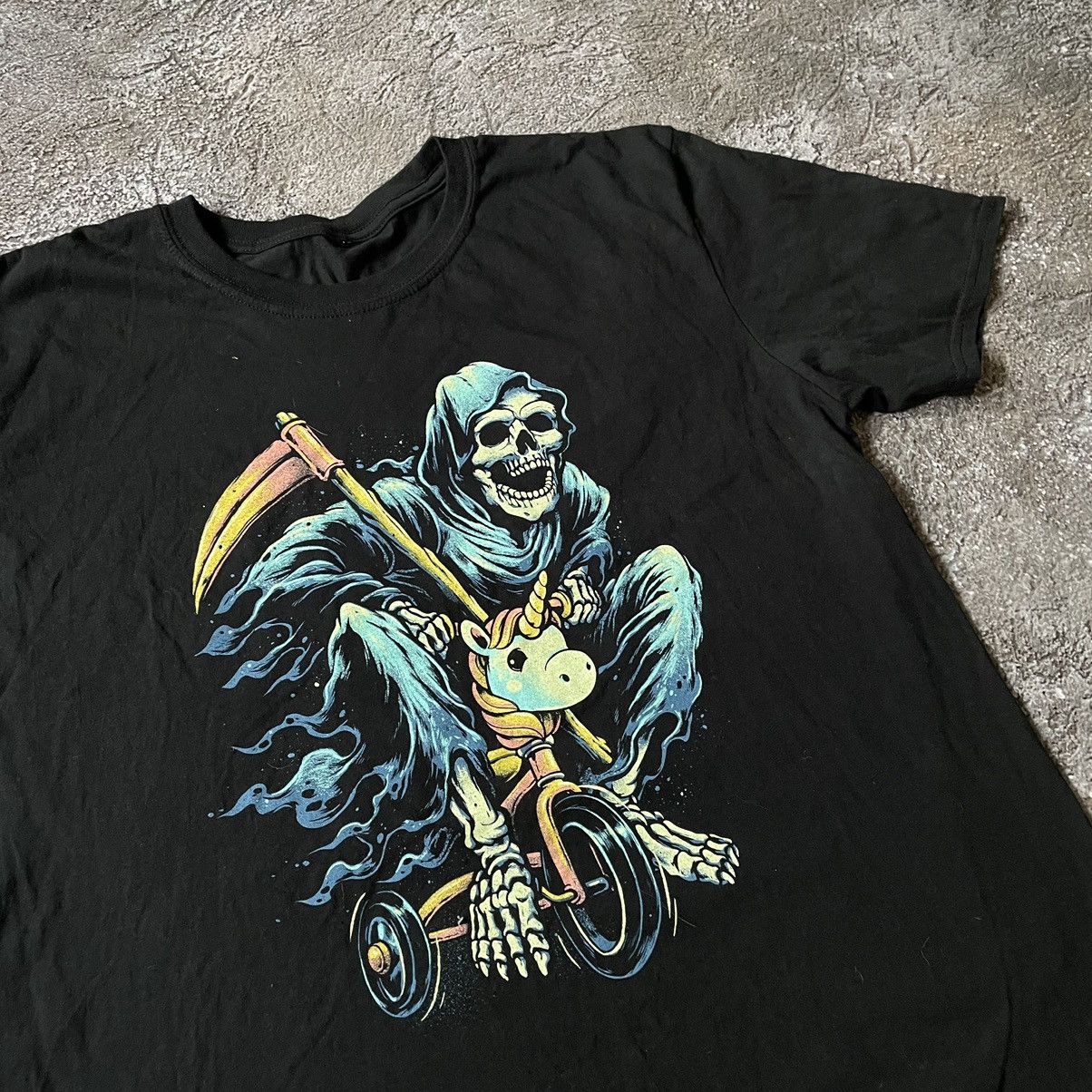 Band Tees Vintage Y2K SKULLS Destroy Face Blood DEAD Creepy Horror Tee Size US L / EU 52-54 / 3 - 5 Thumbnail