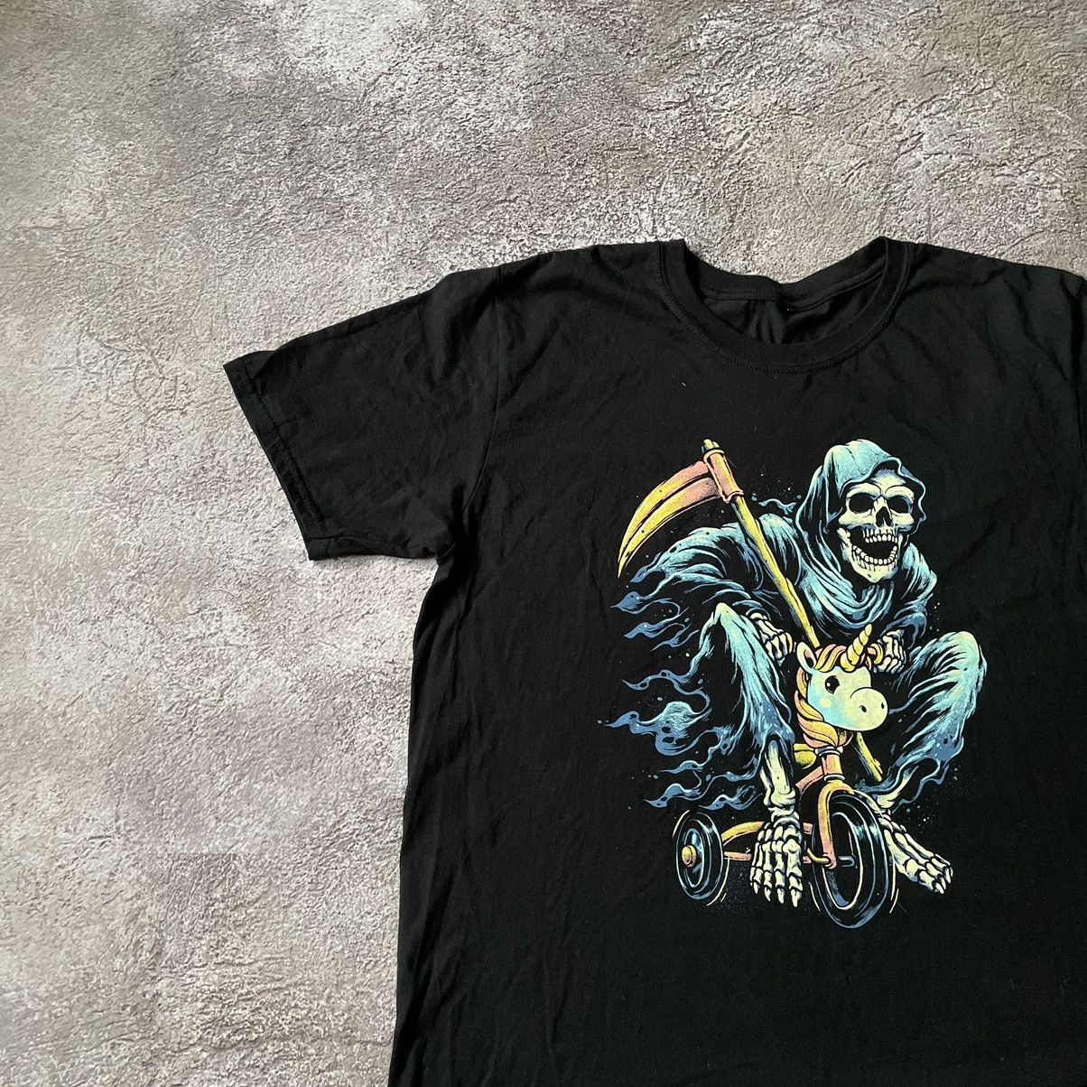 Band Tees Vintage Y2K SKULLS Destroy Face Blood DEAD Creepy Horror Tee Size US L / EU 52-54 / 3 - 4 Thumbnail