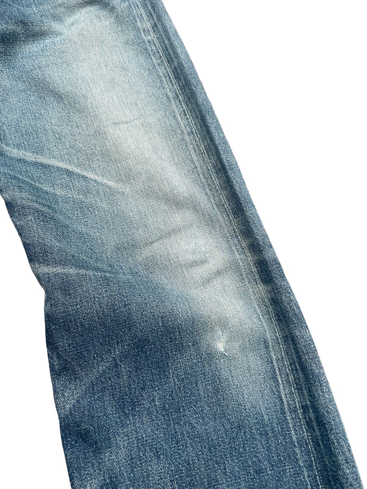 45rpm × Vintage Vintage 45rpm Selvedge Distresed Rework Denim Size US 31 - 6 Thumbnail