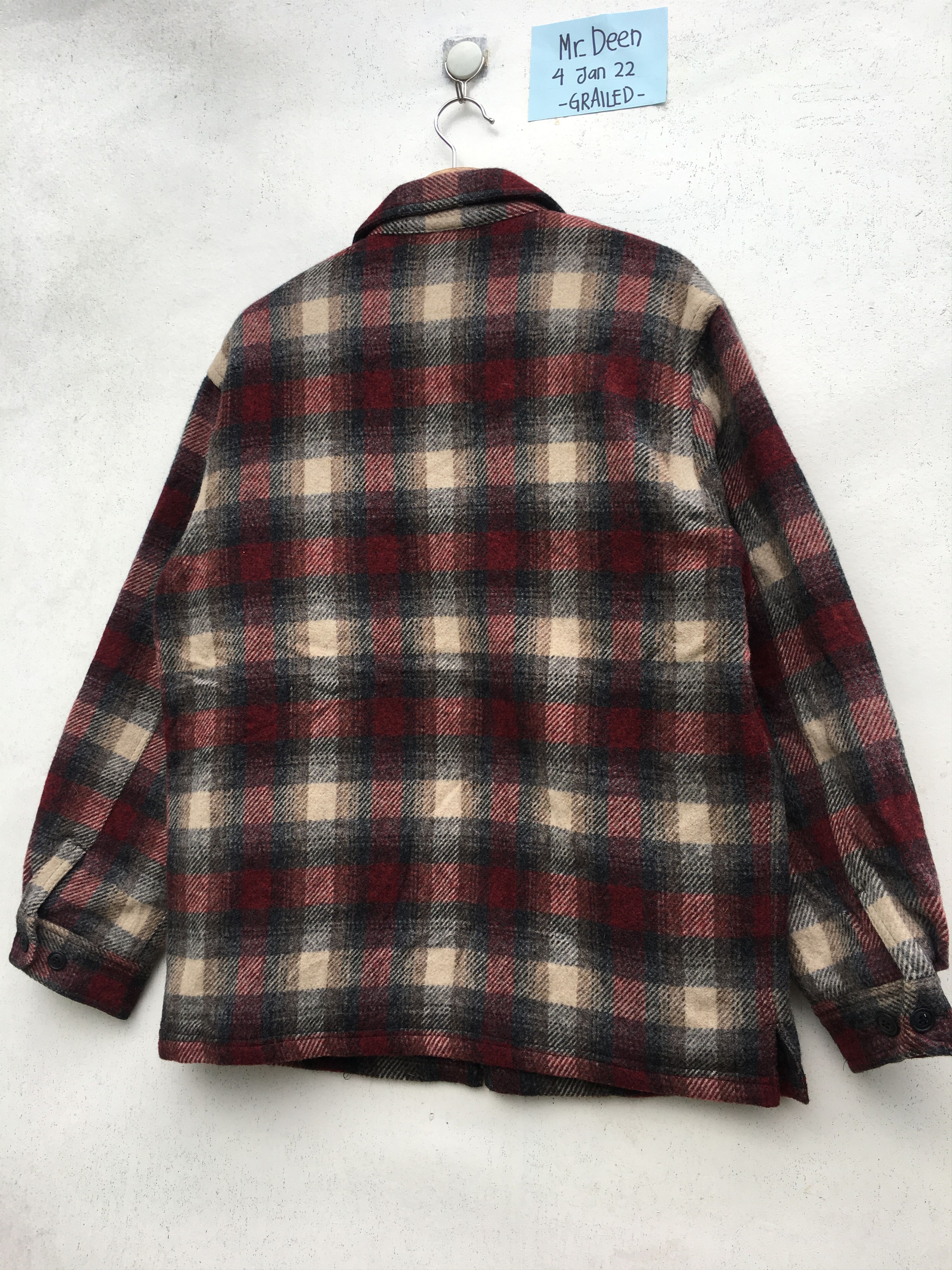 Ralph Lauren Rare Ralph Lauren Checkered Flannel Zip Up Sweater Size US L / EU 52-54 / 3 - 12 Thumbnail