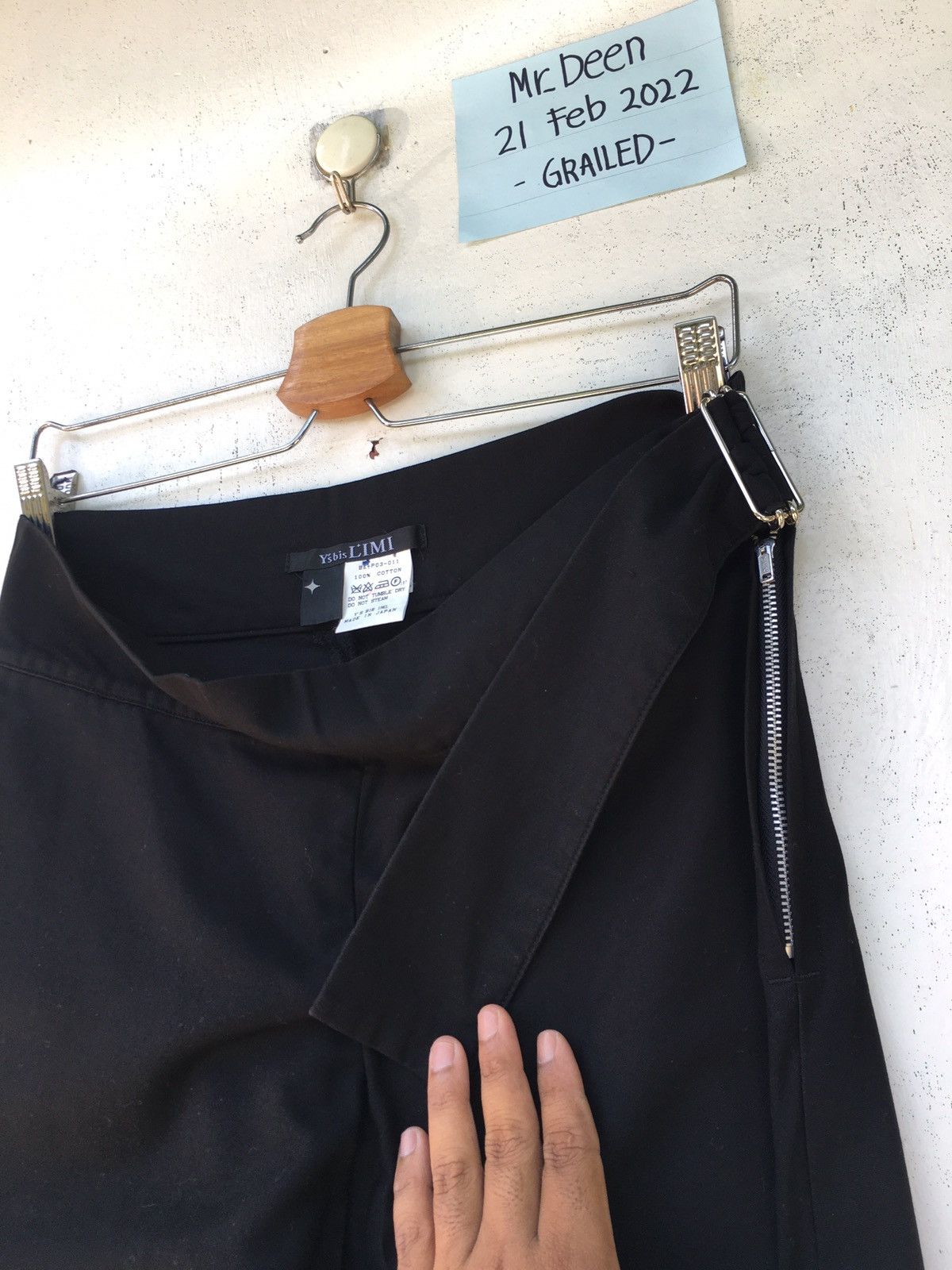Limi Feu Rare Vintage Yohji Yamamoto Y’s bis LIMI Cropped Pants Size US 30 / EU 46 - 7 Thumbnail
