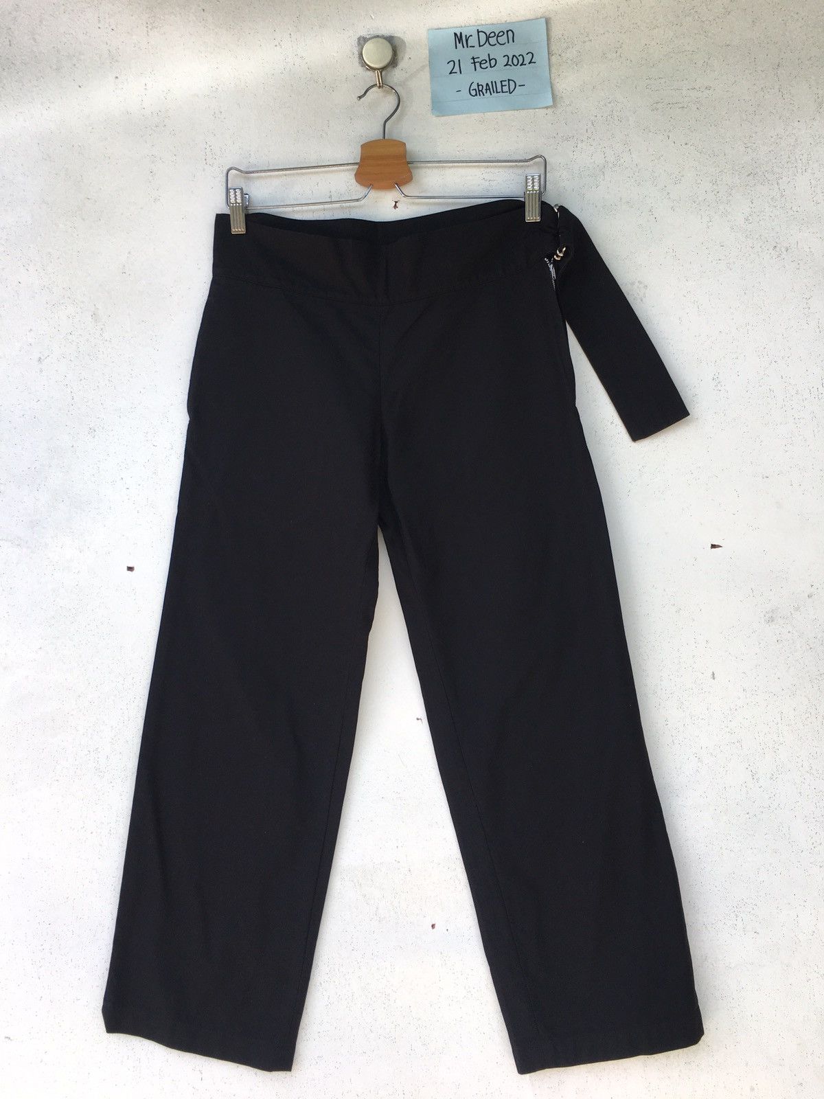 Limi Feu Rare Vintage Yohji Yamamoto Y’s bis LIMI Cropped Pants Size US 30 / EU 46 - 4 Thumbnail