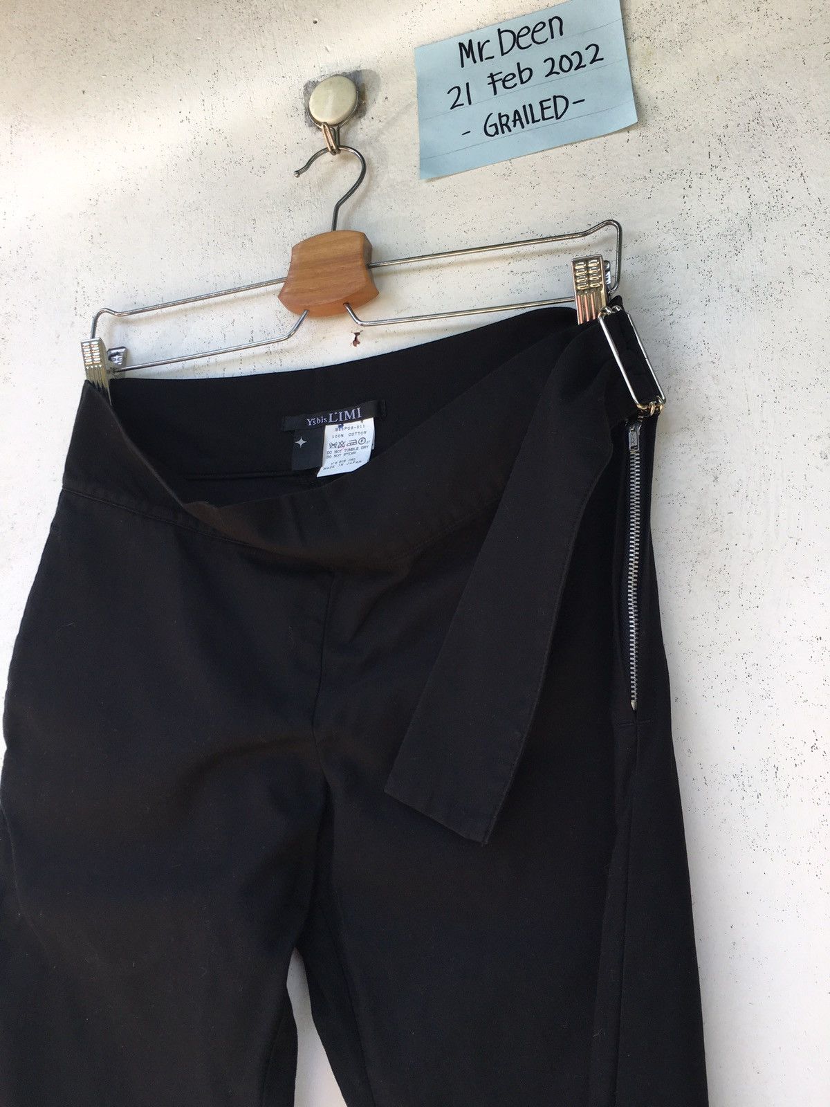 Limi Feu Rare Vintage Yohji Yamamoto Y’s bis LIMI Cropped Pants Size US 30 / EU 46 - 8 Thumbnail