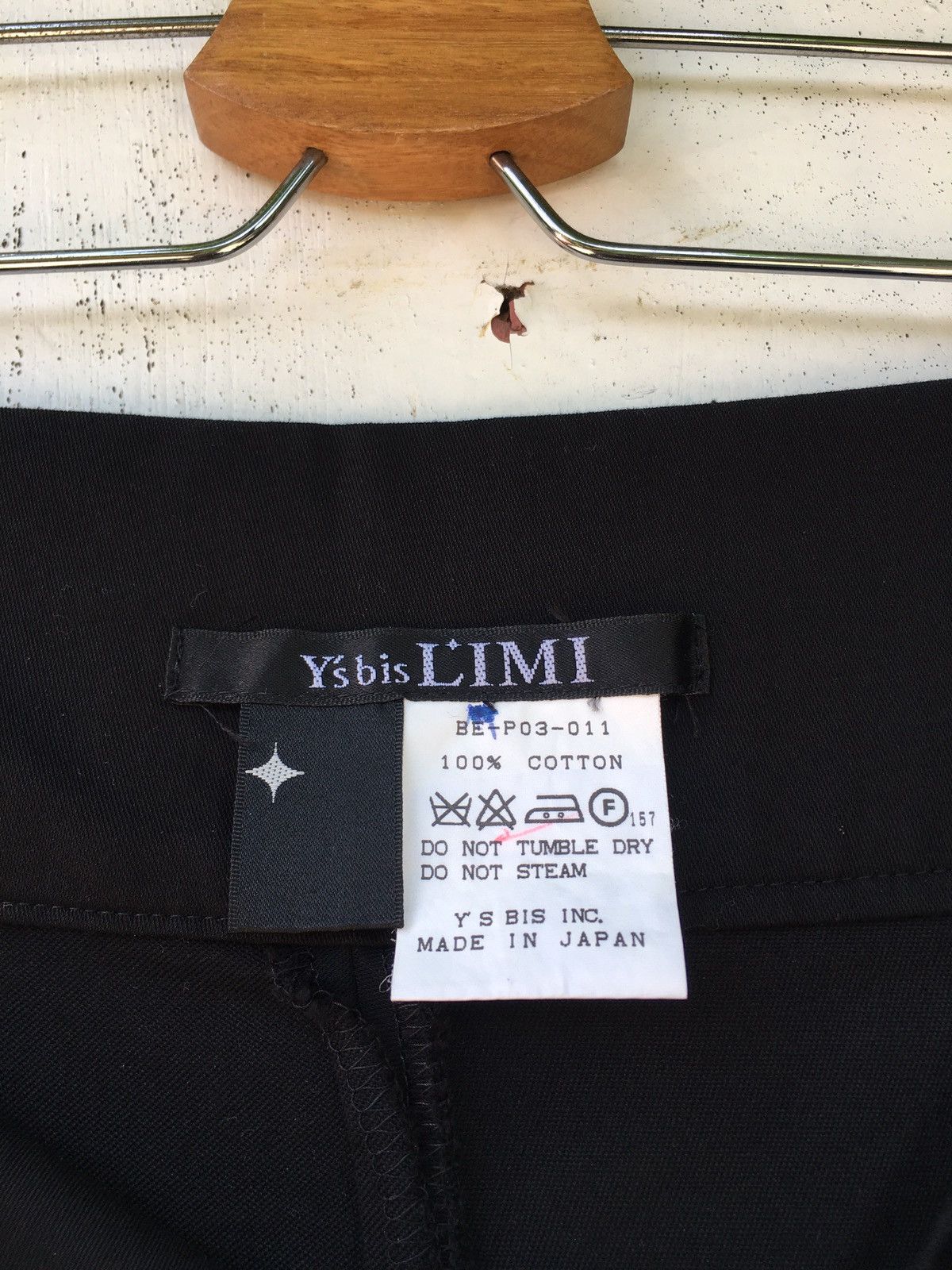 Limi Feu Rare Vintage Yohji Yamamoto Y’s bis LIMI Cropped Pants Size US 30 / EU 46 - 10 Thumbnail