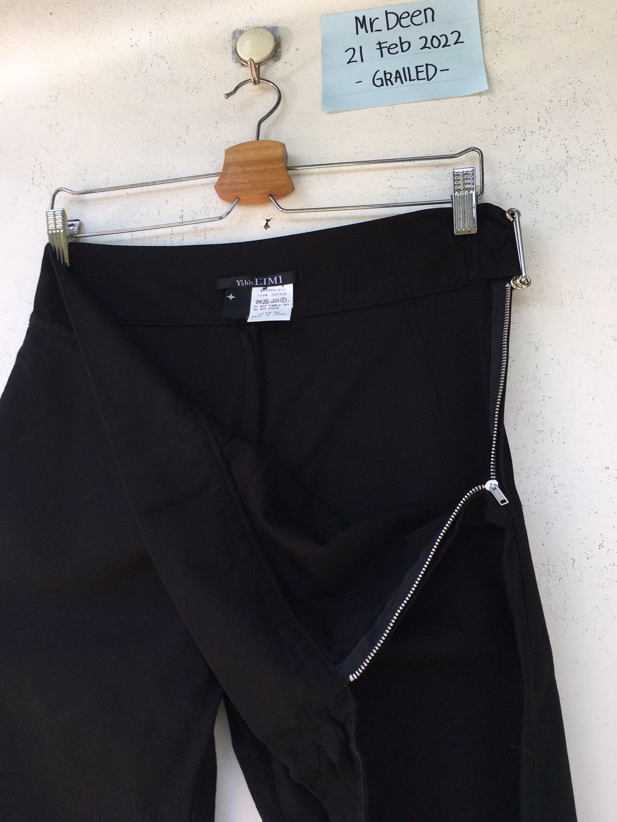 Limi Feu Rare Vintage Yohji Yamamoto Y’s bis LIMI Cropped Pants Size US 30 / EU 46 - 16 Thumbnail