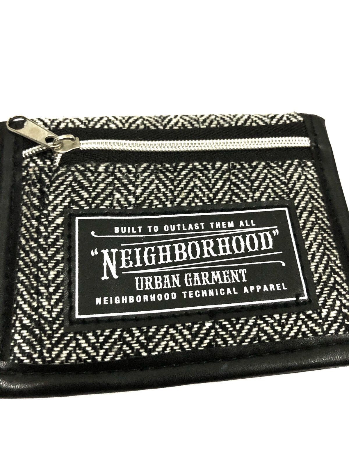 Neighborhood OG Neighbourhood ™️ Logo Tweed Card Holder Wallet Size ONE SIZE - 3 Thumbnail
