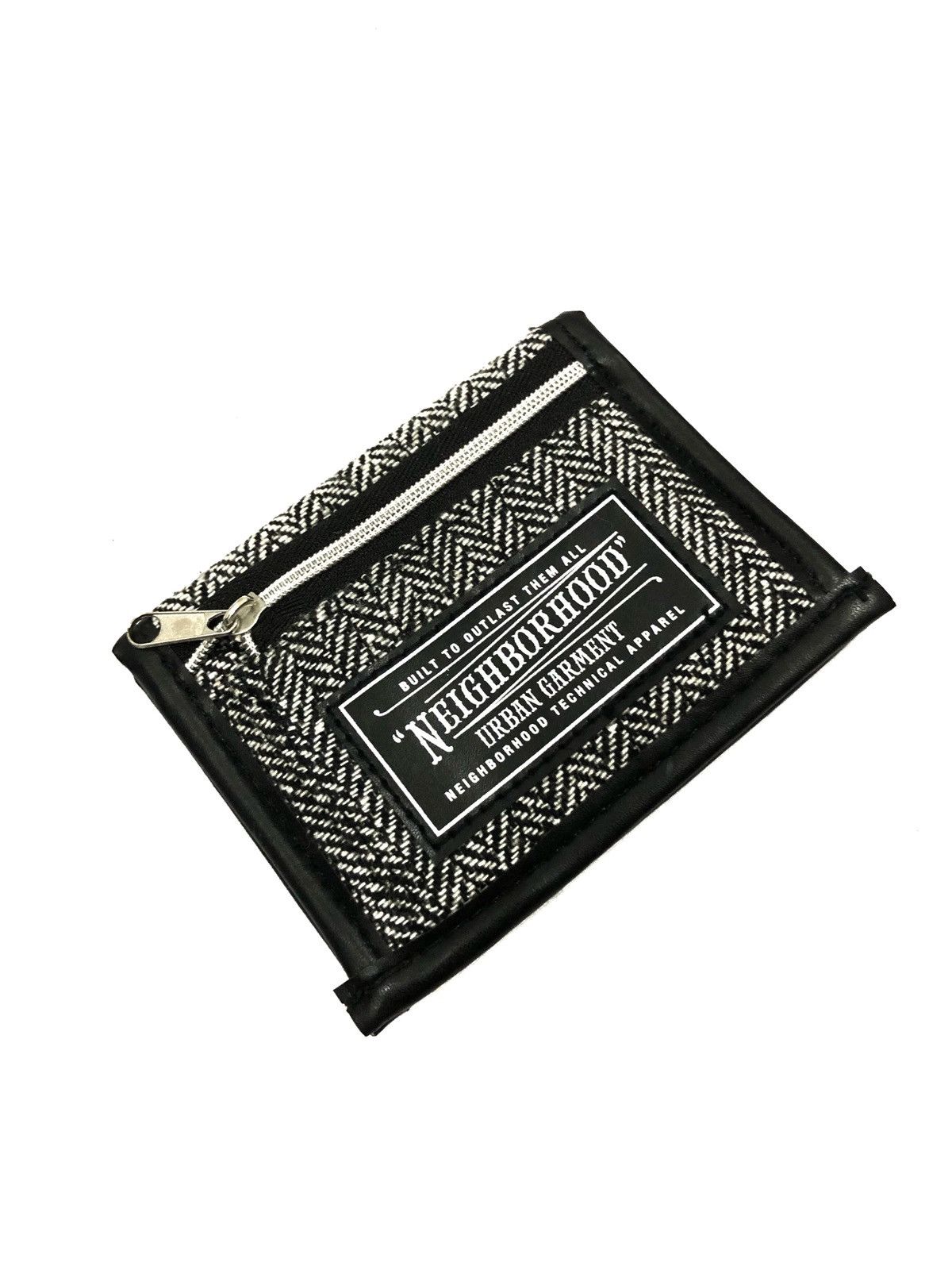 Neighborhood OG Neighbourhood ™️ Logo Tweed Card Holder Wallet Size ONE SIZE - 2 Thumbnail