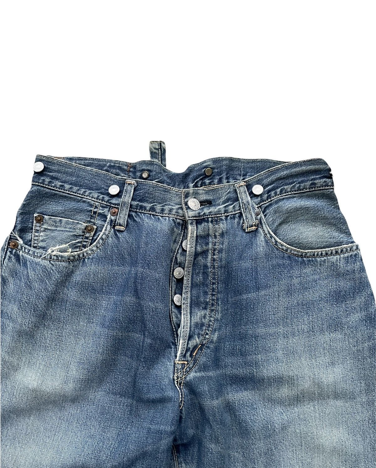 Japanese Brand × OMNIGOD × Vintage Vintage Omnigod Selvedge Aging Wash & Rework Denim Size US 31 - 4 Thumbnail
