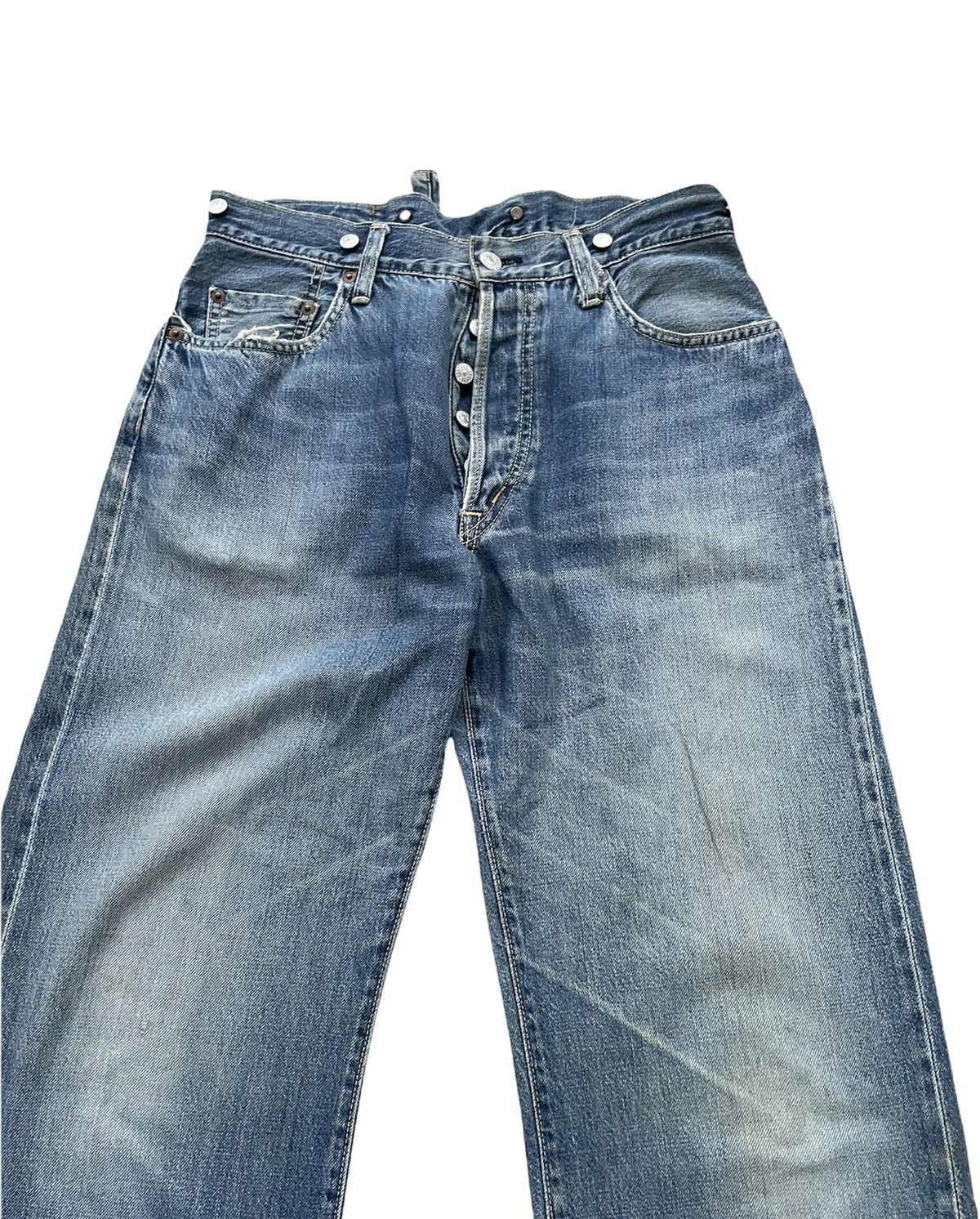 Japanese Brand × OMNIGOD × Vintage Vintage Omnigod Selvedge Aging Wash & Rework Denim Size US 31 - 3 Thumbnail