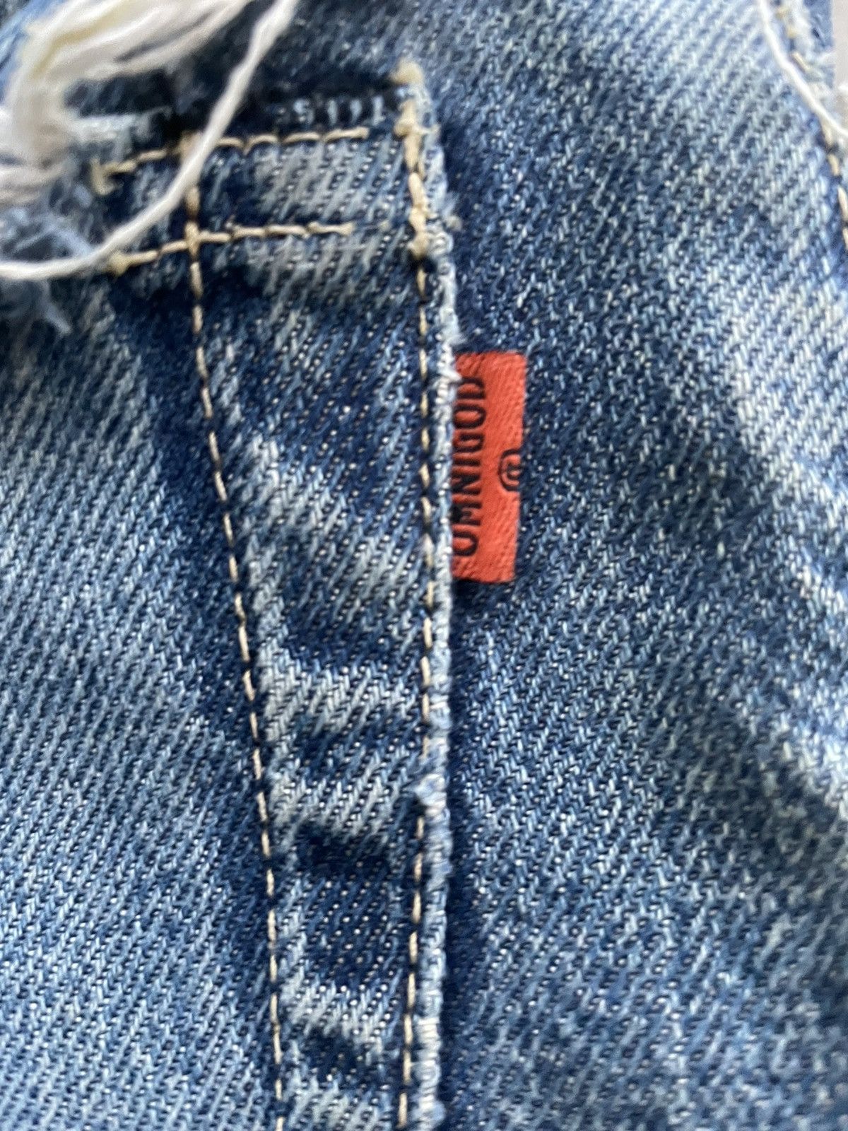 Japanese Brand × OMNIGOD × Vintage Vintage Omnigod Selvedge Aging Wash & Rework Denim Size US 31 - 18 Thumbnail