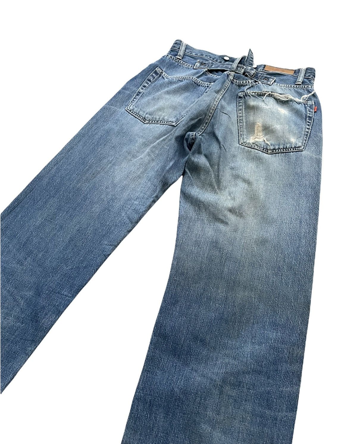 Japanese Brand × OMNIGOD × Vintage Vintage Omnigod Selvedge Aging Wash & Rework Denim Size US 31 - 7 Thumbnail