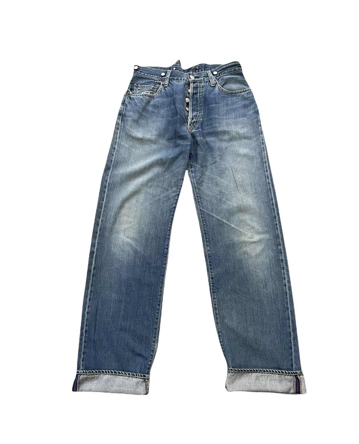 Japanese Brand × OMNIGOD × Vintage Vintage Omnigod Selvedge Aging Wash & Rework Denim Size US 31 - 1 Thumbnail