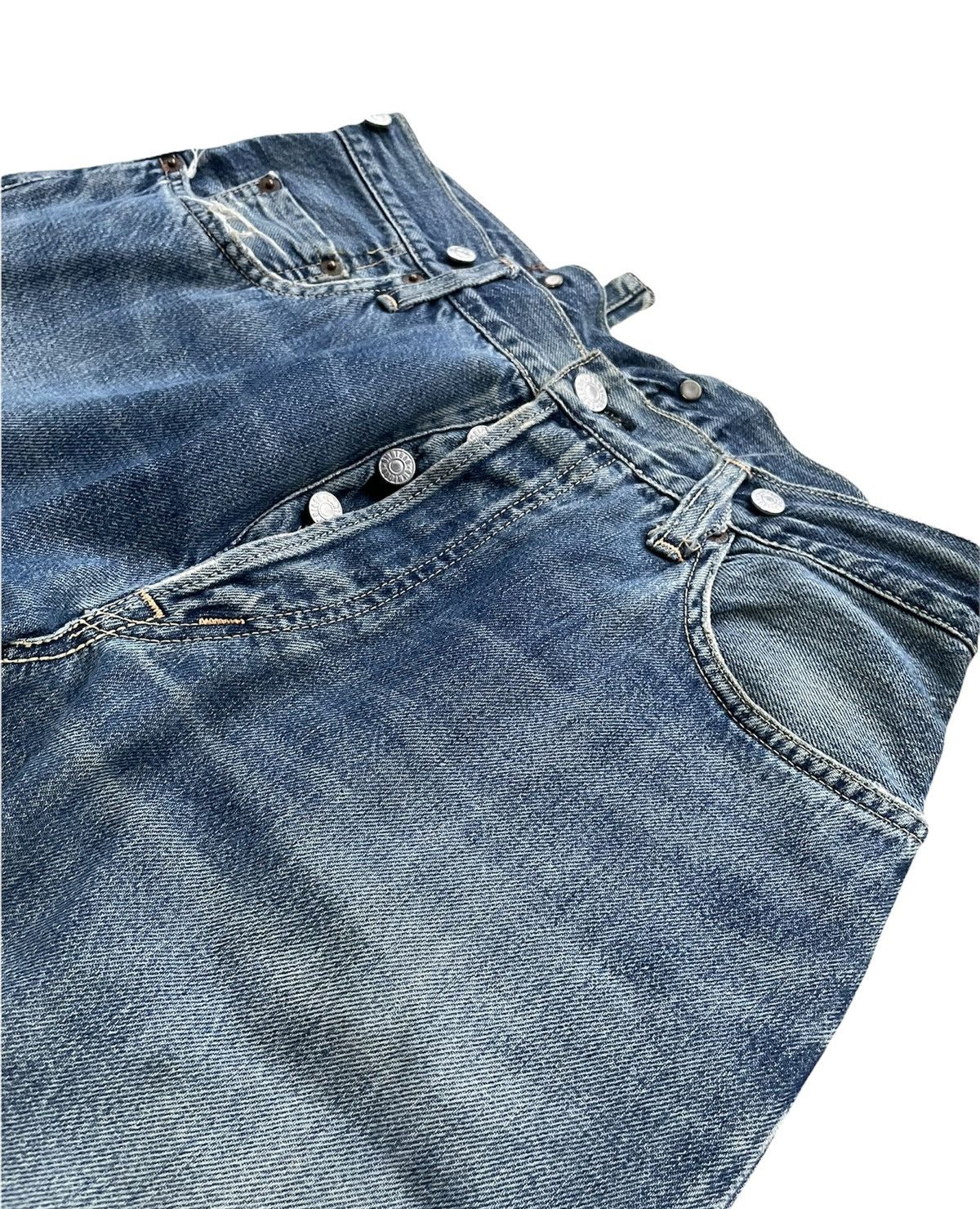 Japanese Brand × OMNIGOD × Vintage Vintage Omnigod Selvedge Aging Wash & Rework Denim Size US 31 - 5 Thumbnail
