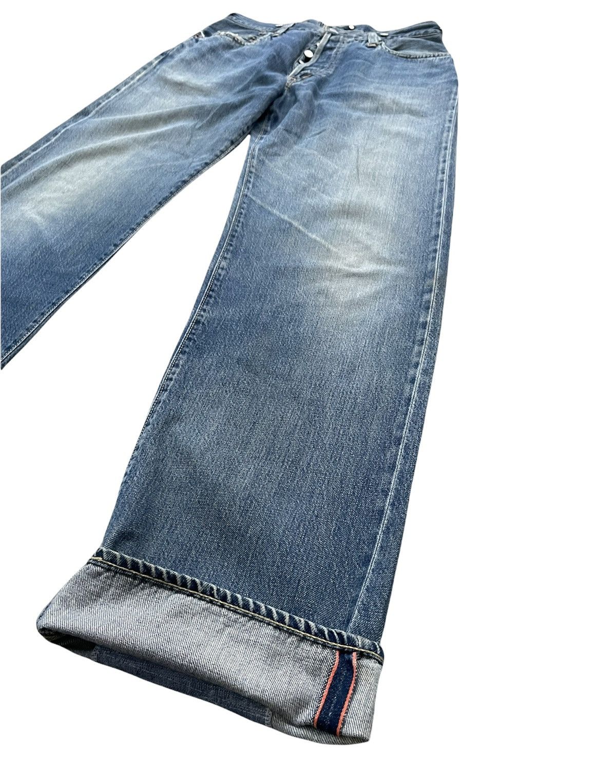 Japanese Brand × OMNIGOD × Vintage Vintage Omnigod Selvedge Aging Wash & Rework Denim Size US 31 - 2 Thumbnail