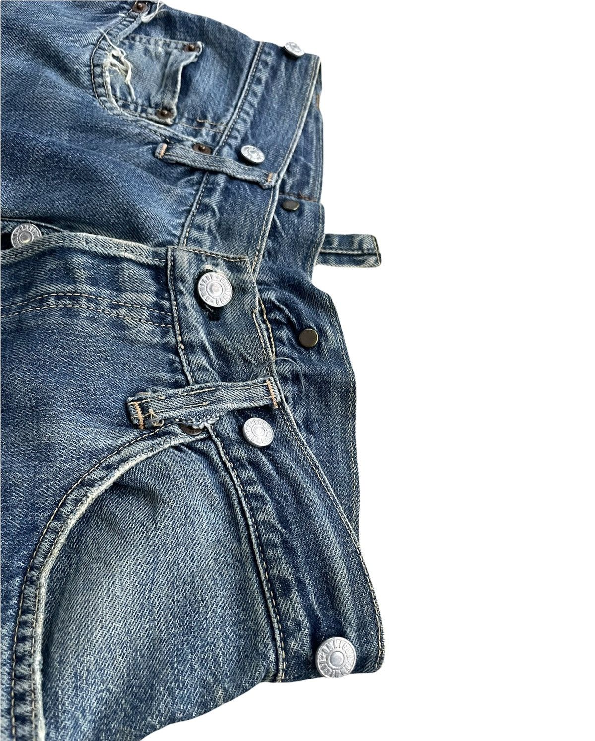 Japanese Brand × OMNIGOD × Vintage Vintage Omnigod Selvedge Aging Wash & Rework Denim Size US 31 - 6 Thumbnail