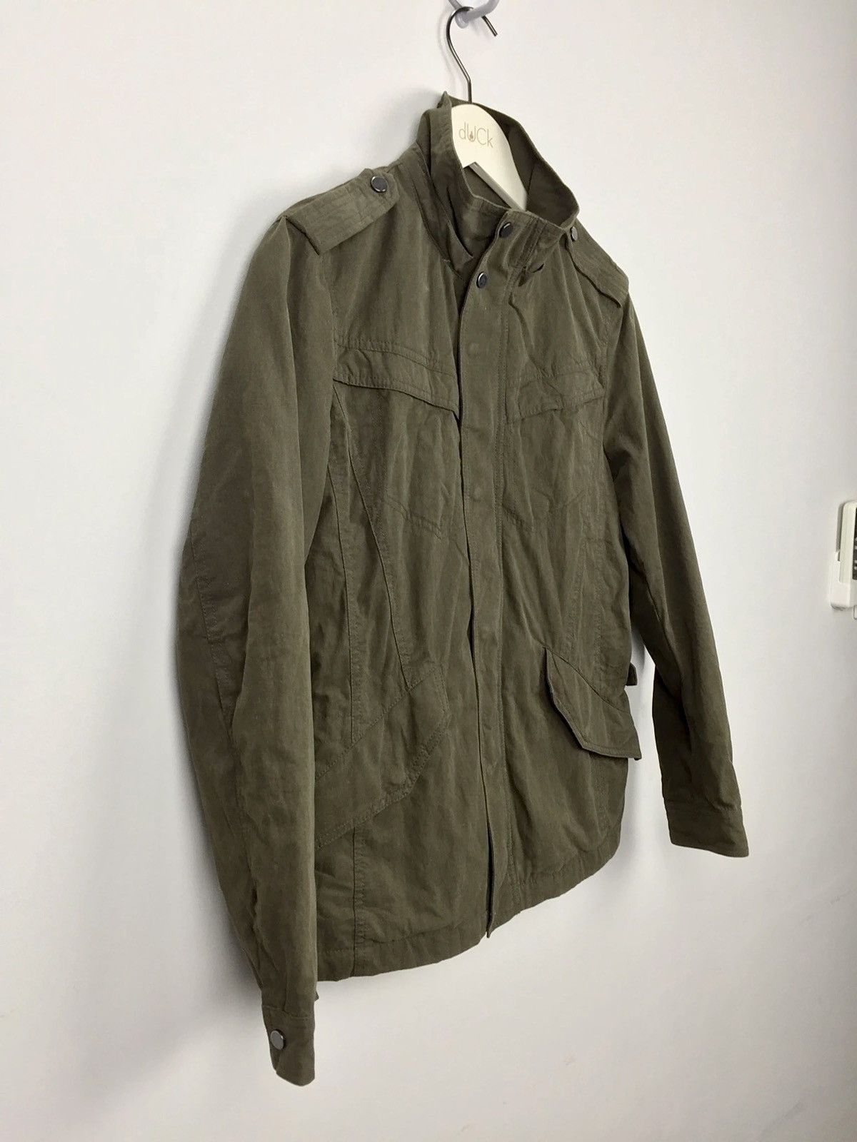 Japanese Brand × Vintage VINTAGE 90s JUN MEN BROWN JACKET BUTTON UP AND ZIPPER STYLE Size US S / EU 44-46 / 1 - 4 Thumbnail
