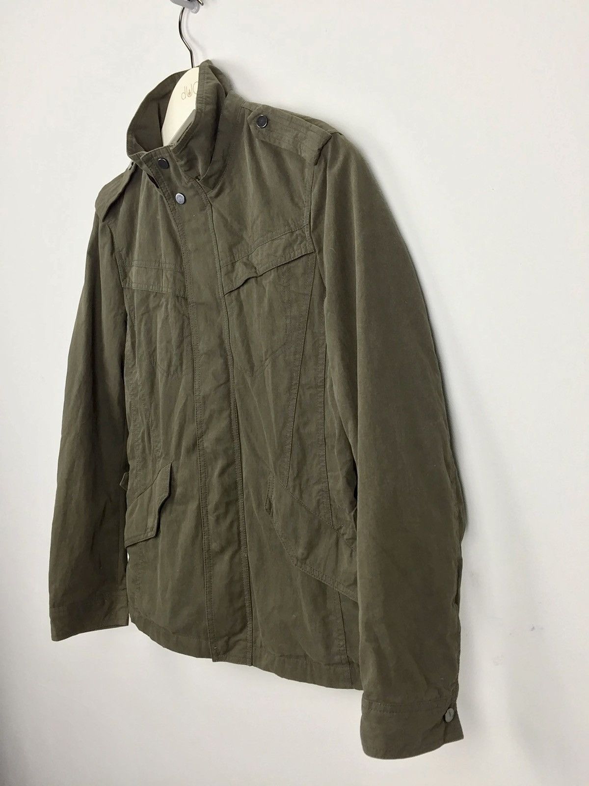 Japanese Brand × Vintage VINTAGE 90s JUN MEN BROWN JACKET BUTTON UP AND ZIPPER STYLE Size US S / EU 44-46 / 1 - 5 Thumbnail