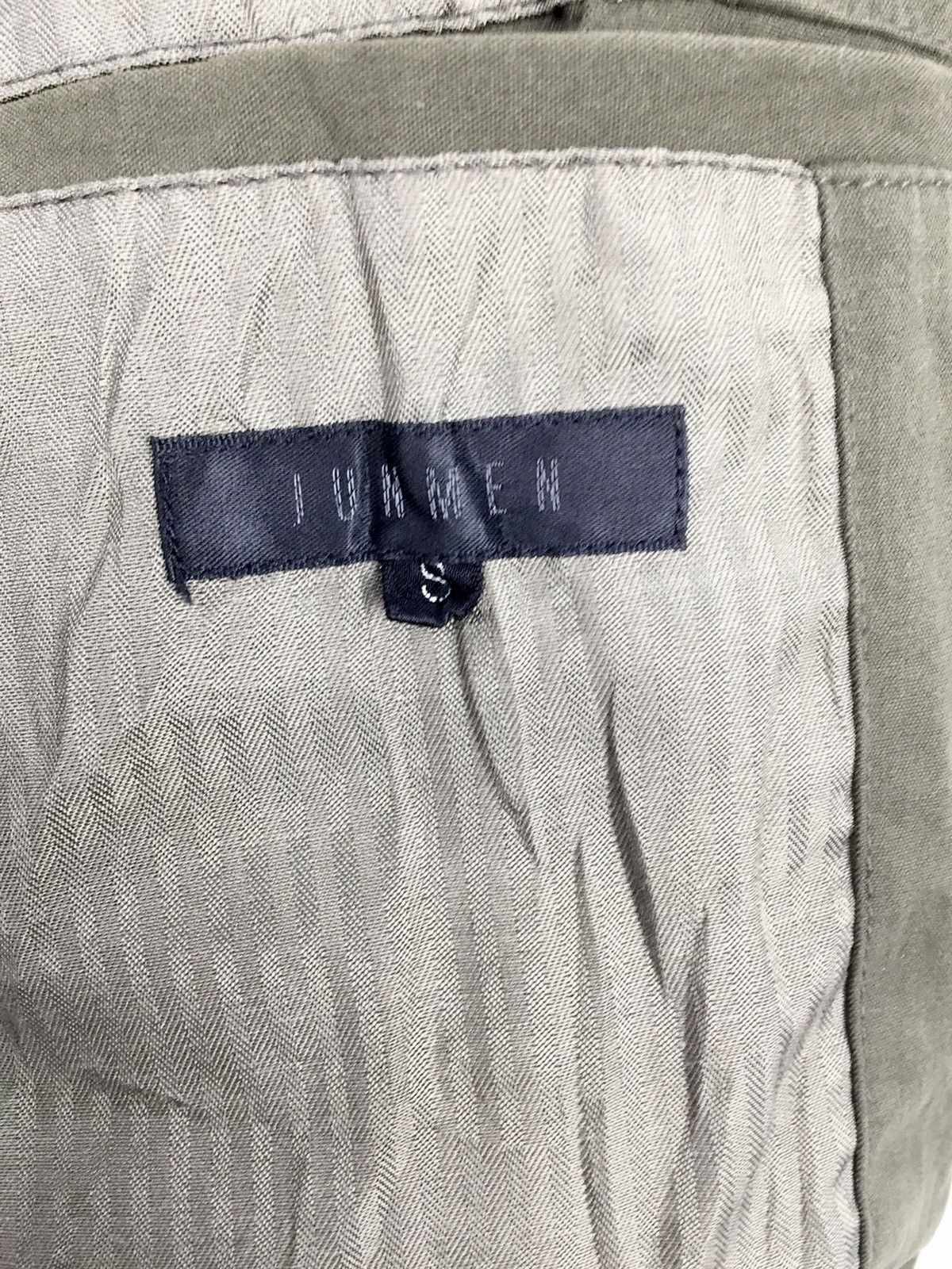 Japanese Brand × Vintage VINTAGE 90s JUN MEN BROWN JACKET BUTTON UP AND ZIPPER STYLE Size US S / EU 44-46 / 1 - 10 Thumbnail