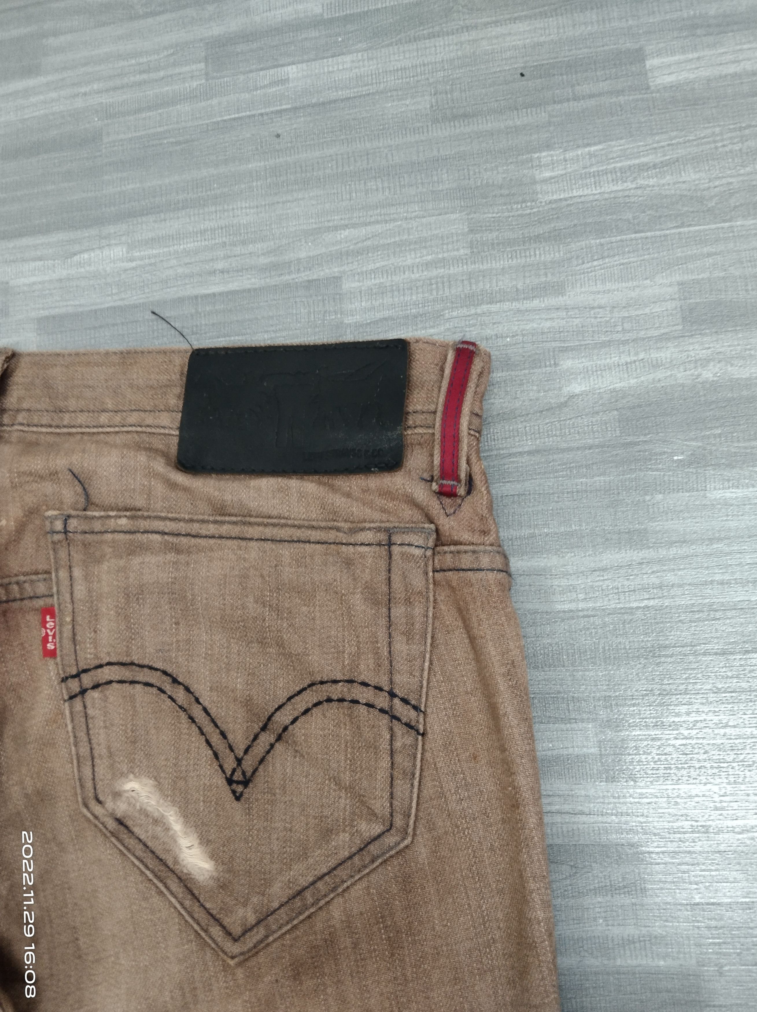 Levi's Vintage Clothing THRASH LEVIS 525 MADE IN JAPAN DENIM PANTS Size US 32 / EU 48 - 9 Thumbnail