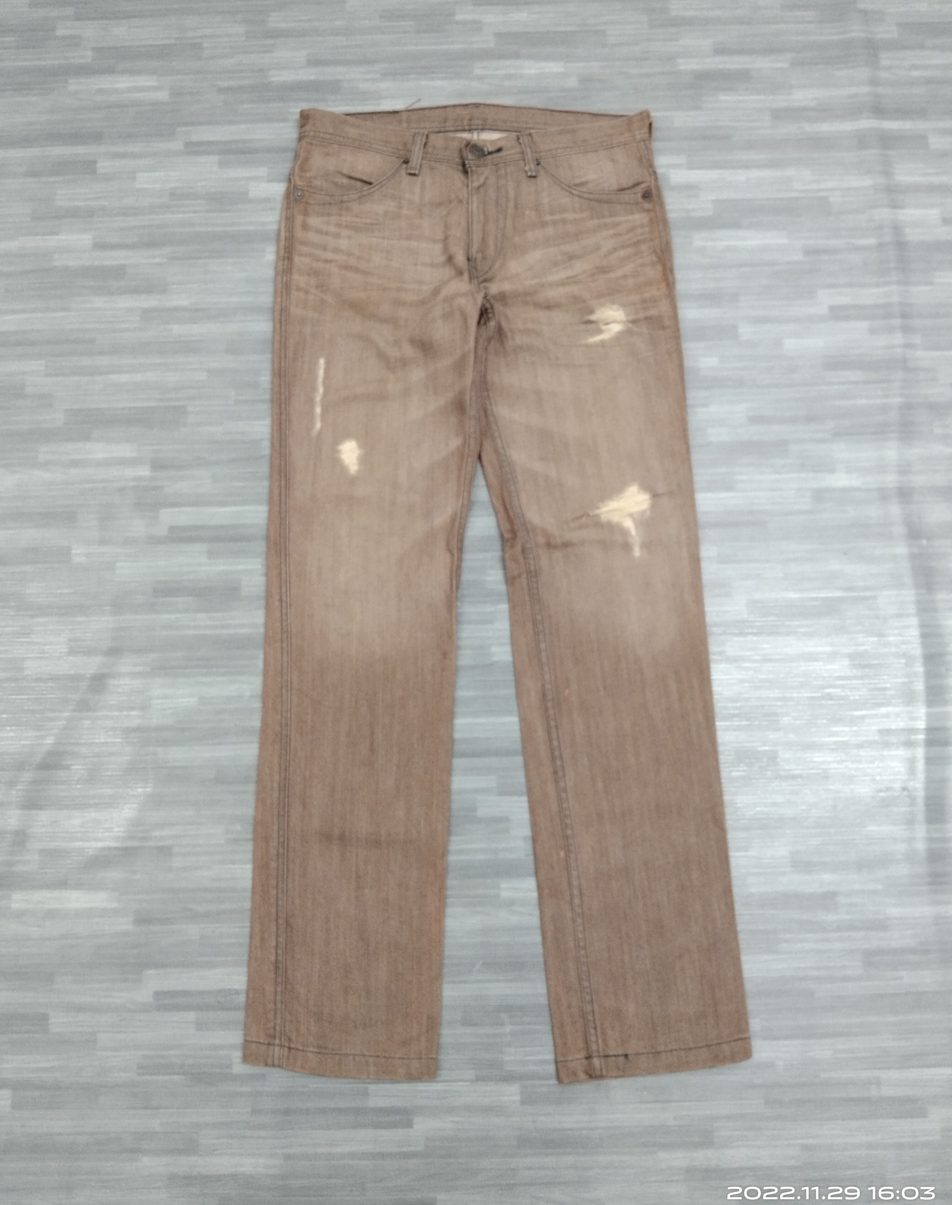 Levi's Vintage Clothing THRASH LEVIS 525 MADE IN JAPAN DENIM PANTS Size US 32 / EU 48 - 2 Thumbnail