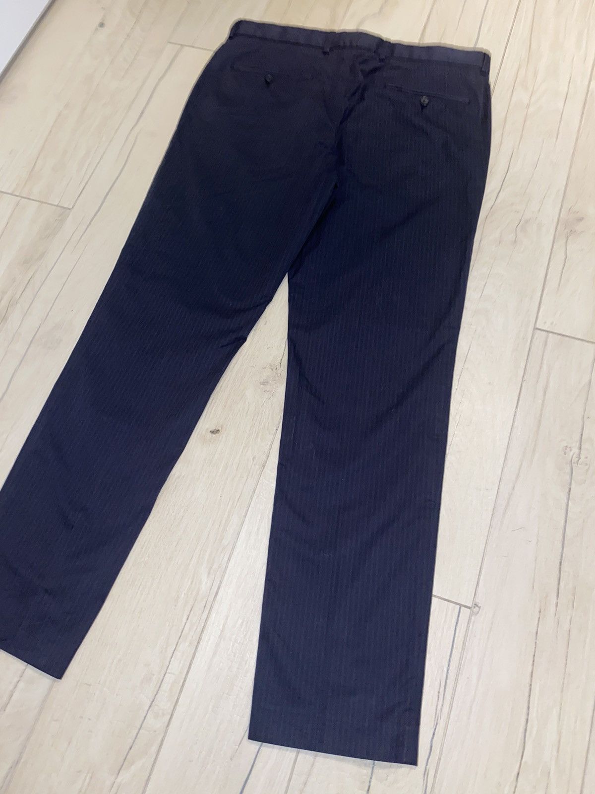 Marni DSWT! SS12 Marni X H&M Striped Dark Navy Casual Pants Size US 36 / EU 52 - 7 Thumbnail