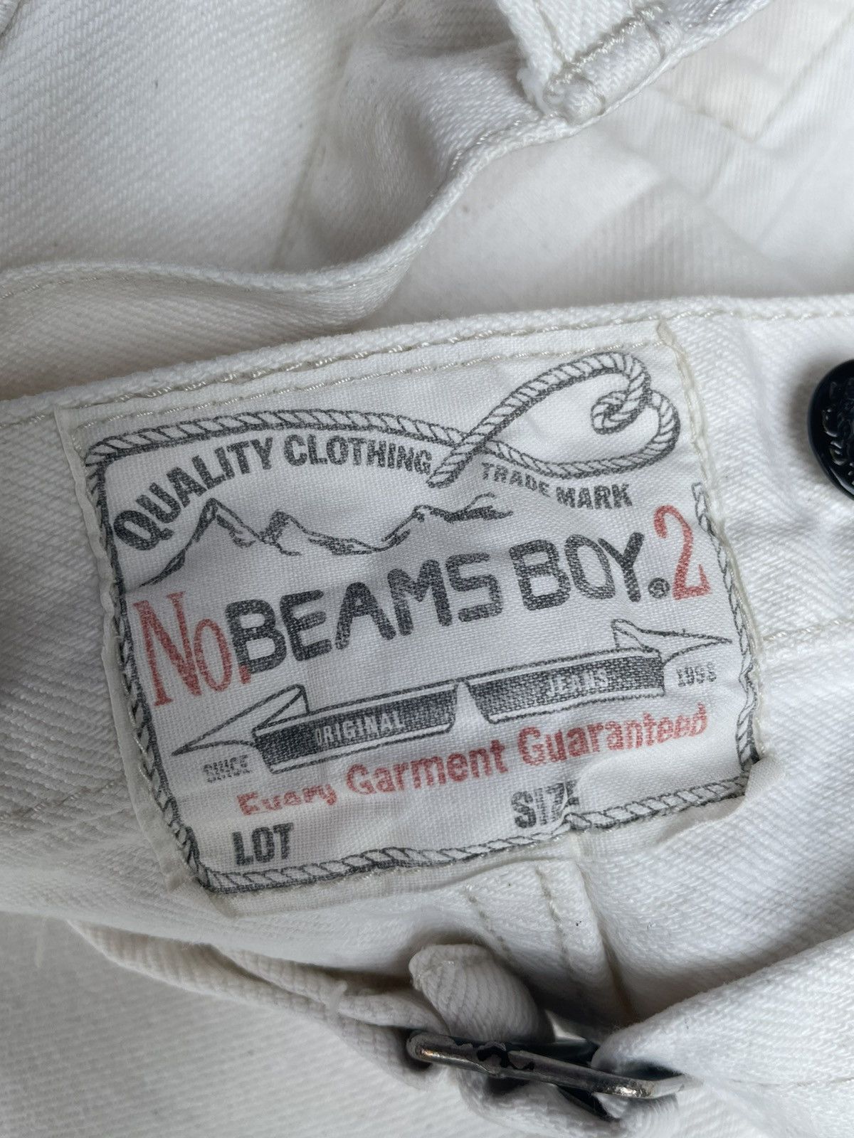 Beams Plus × Japanese Brand Beams Boy No 2 Selvedge Denim Size US 30 / EU 46 - 15 Thumbnail