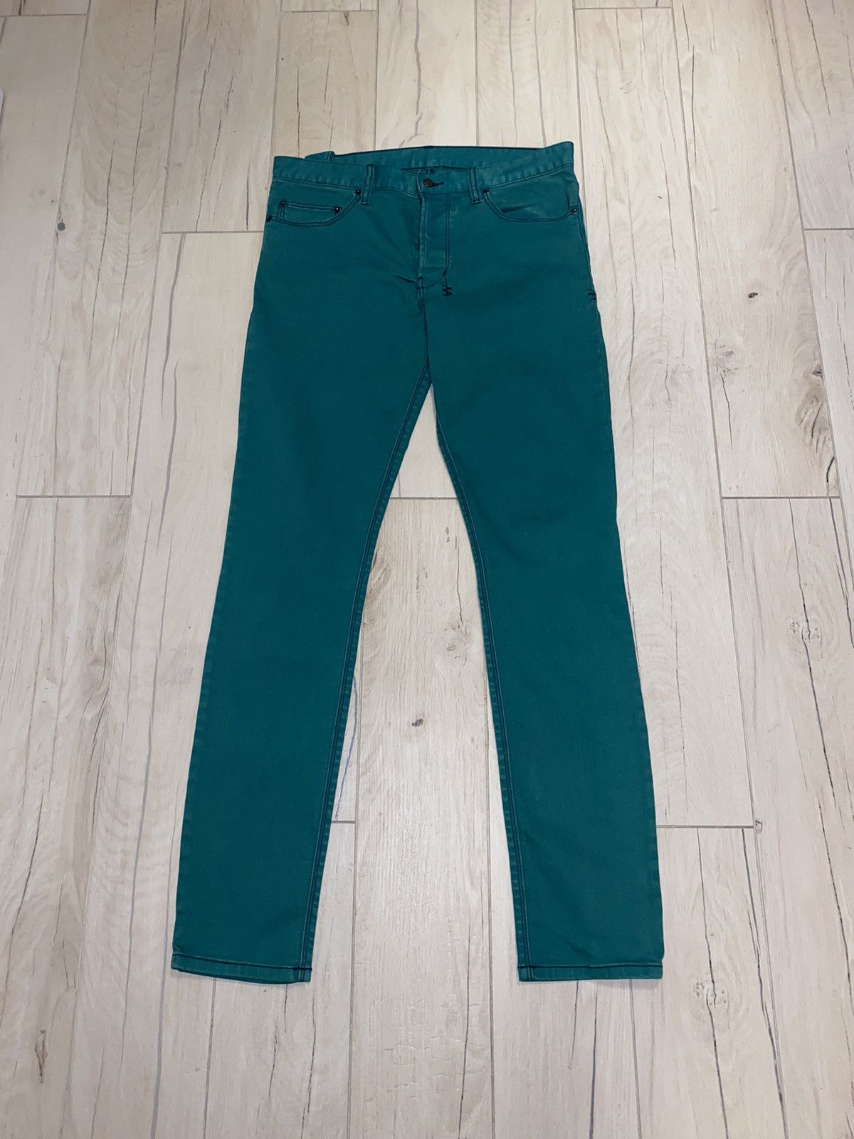 Ksubi Ksubi Chitch Green Denim Pants Size US 32 / EU 48 - 1 Thumbnail