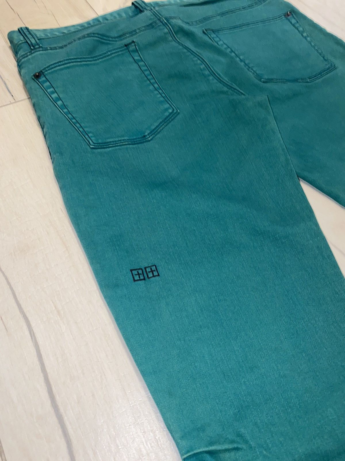 Ksubi Ksubi Chitch Green Denim Pants Size US 32 / EU 48 - 9 Thumbnail