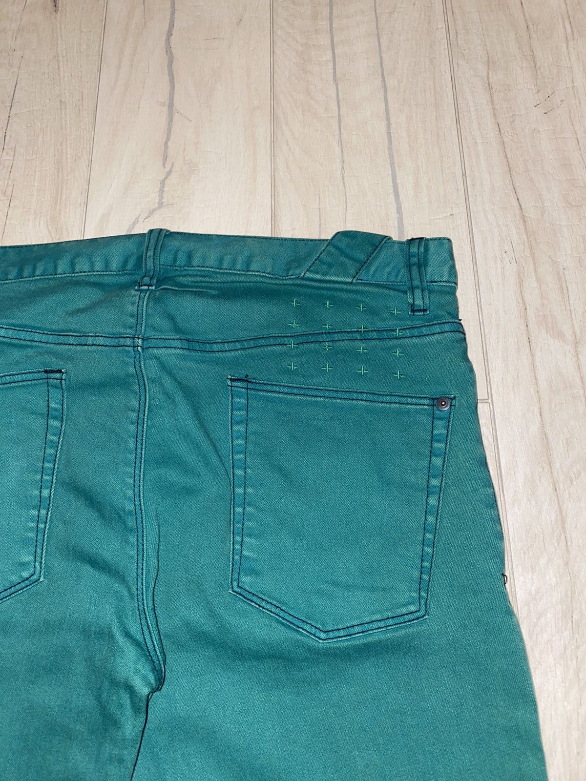 Ksubi Ksubi Chitch Green Denim Pants Size US 32 / EU 48 - 11 Thumbnail