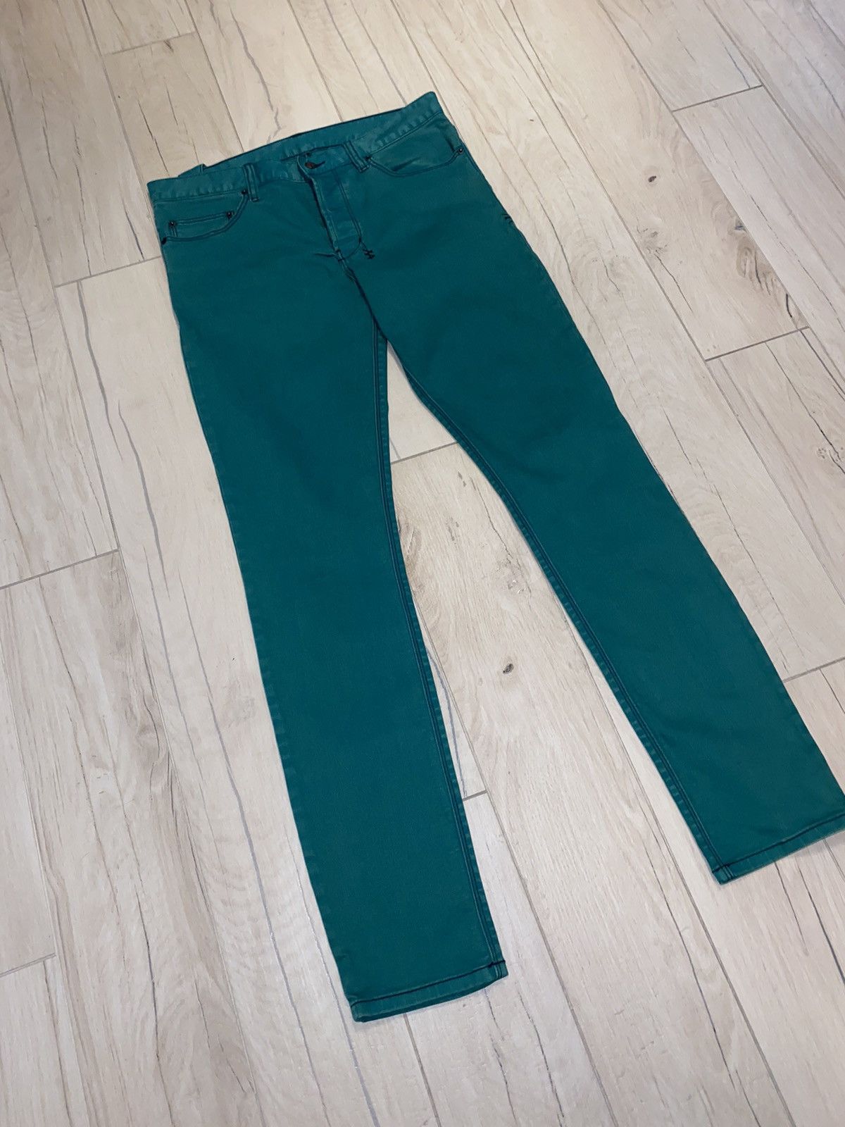 Ksubi Ksubi Chitch Green Denim Pants Size US 32 / EU 48 - 3 Thumbnail