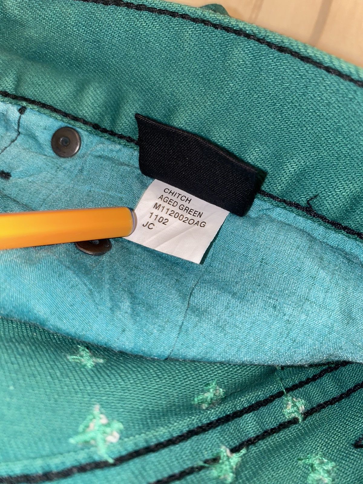 Ksubi Ksubi Chitch Green Denim Pants Size US 32 / EU 48 - 15 Thumbnail