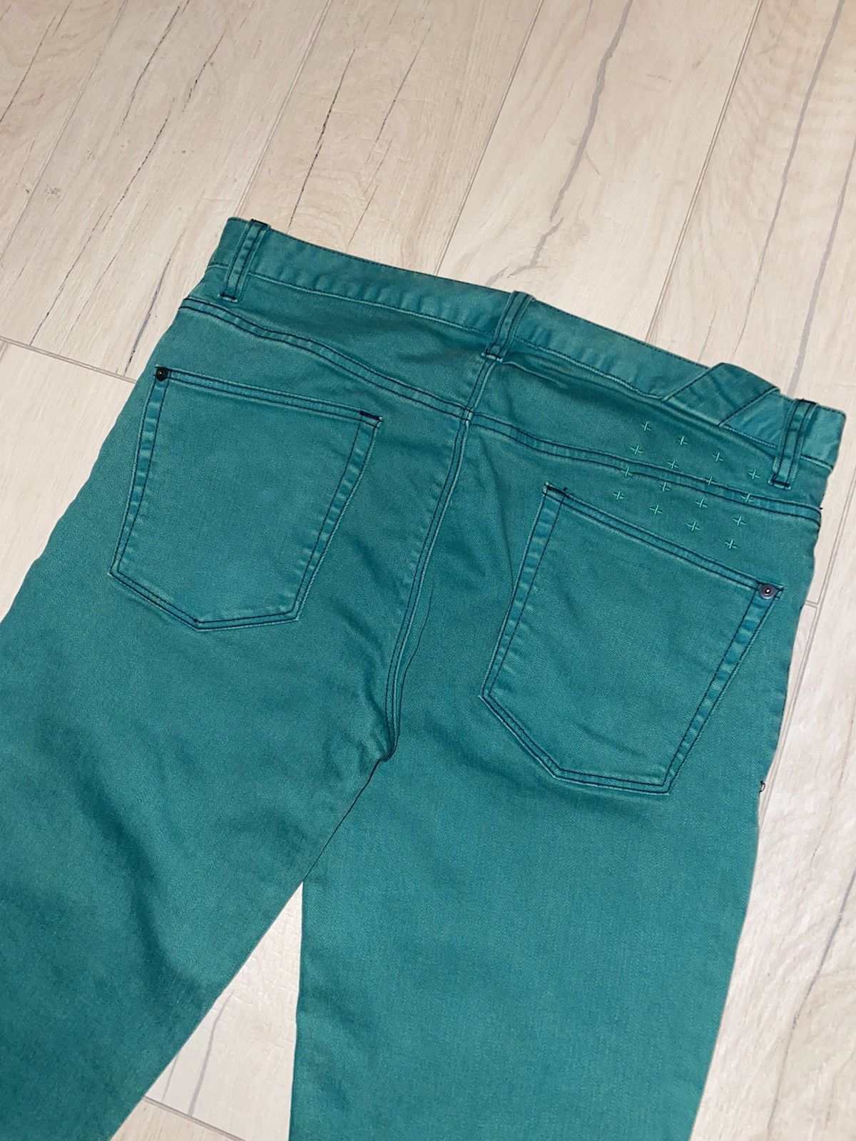 Ksubi Ksubi Chitch Green Denim Pants Size US 32 / EU 48 - 12 Thumbnail